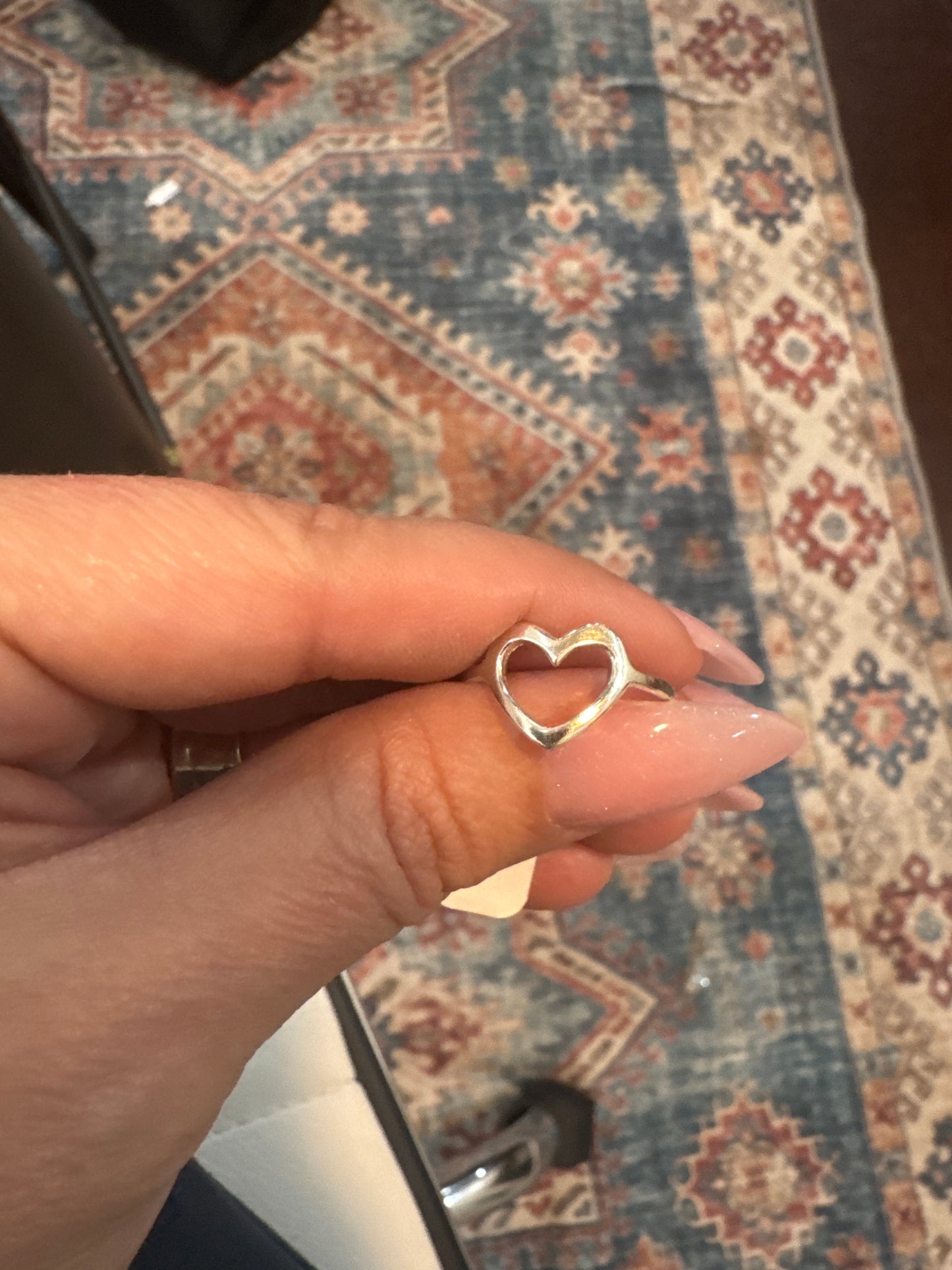 Sterling Silver Heart Ring