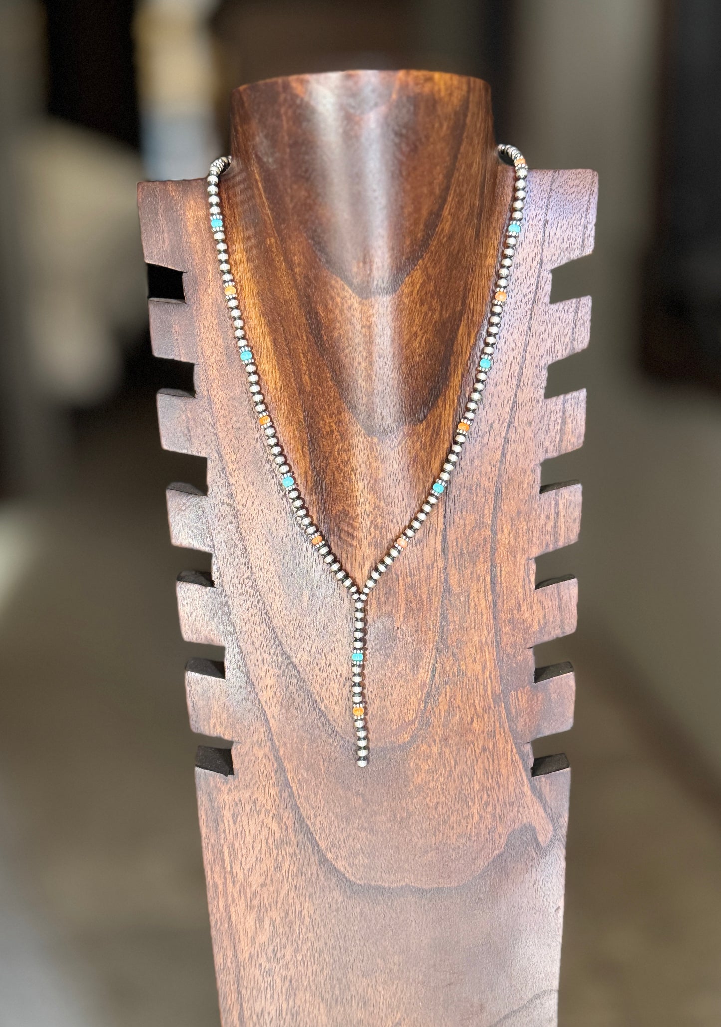 Multicolor Lariat 18/20” 4mm