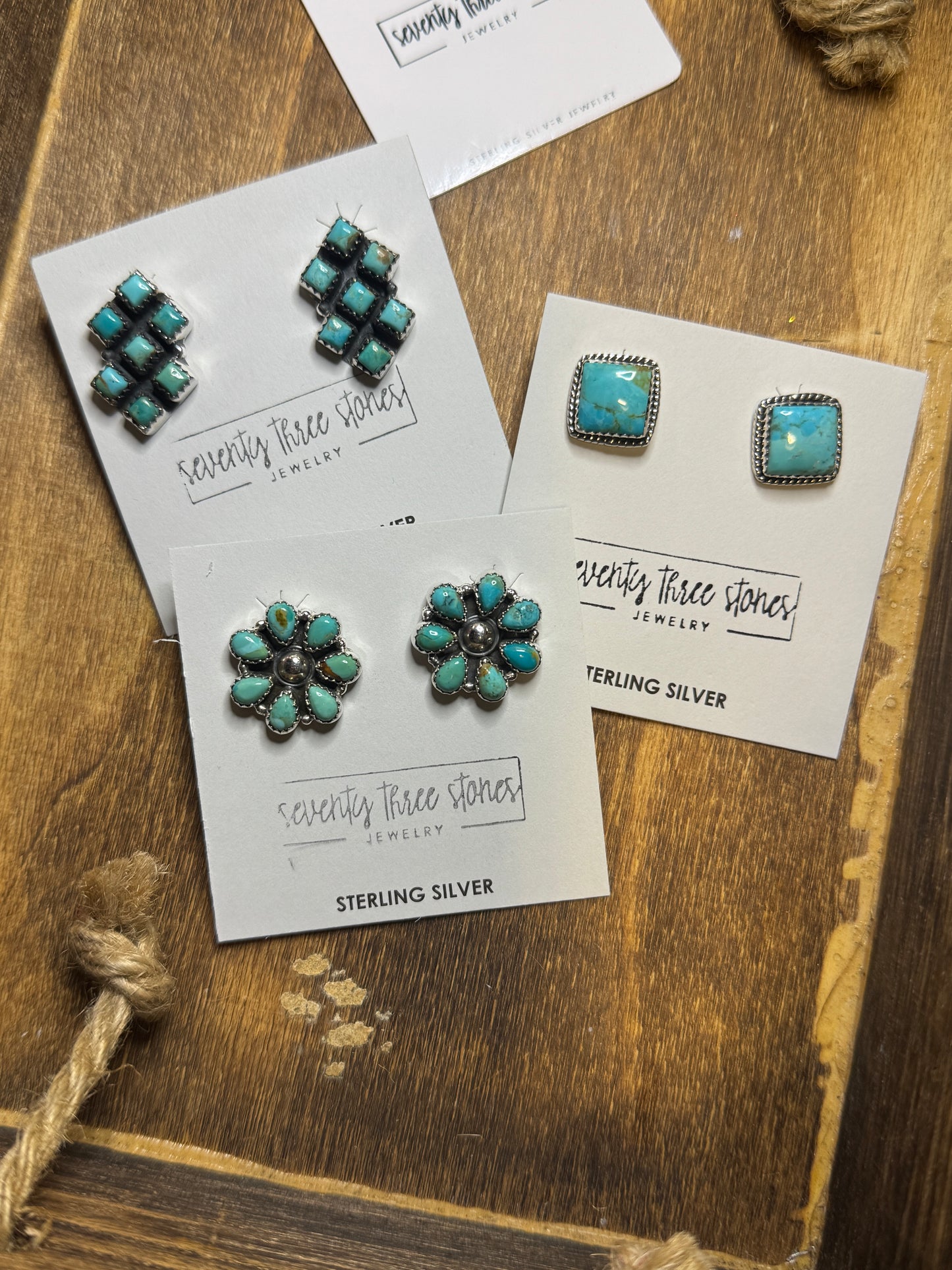 The Carlee Turquoise Stud