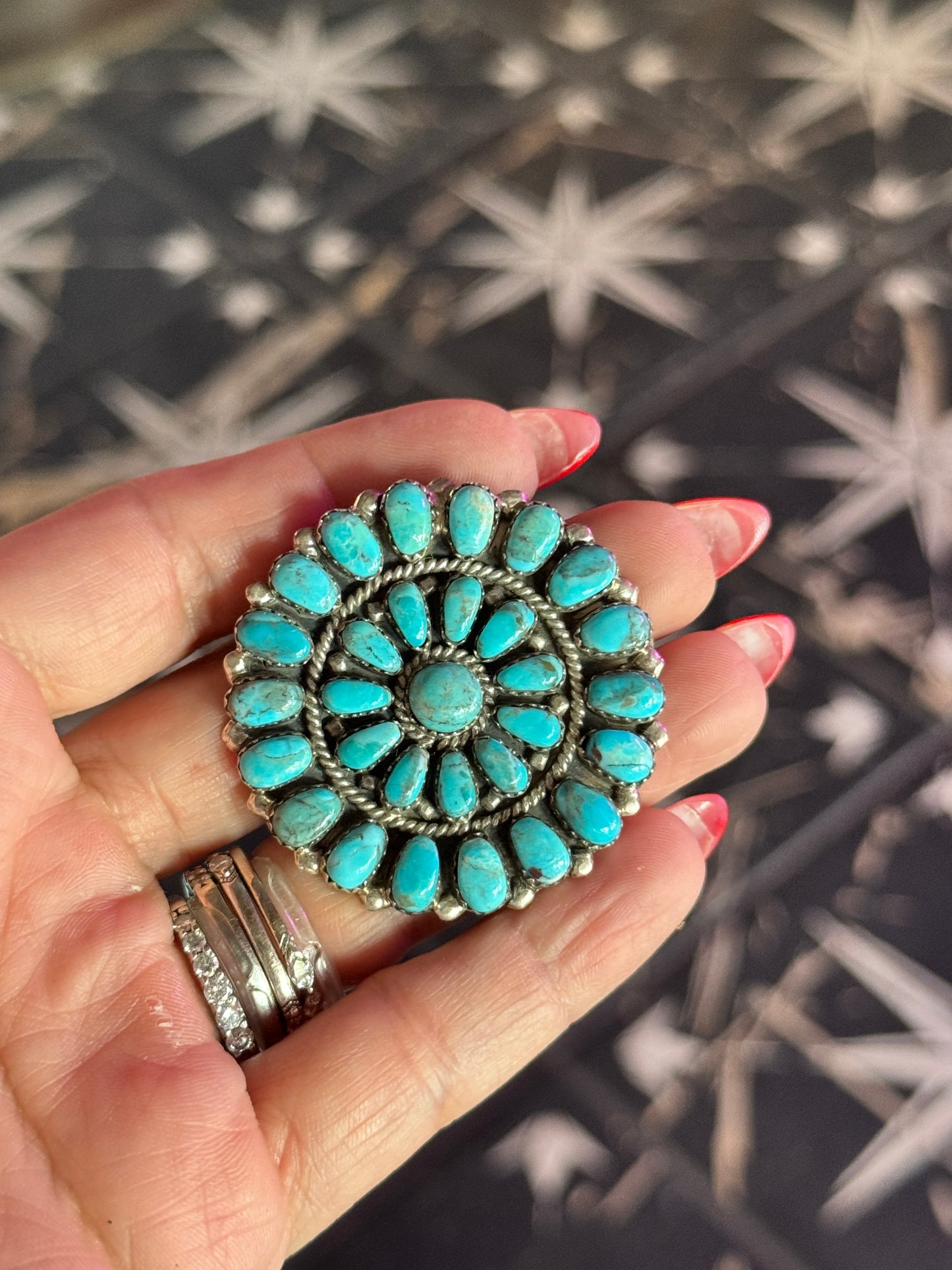 Turquoise 2” Pendant B