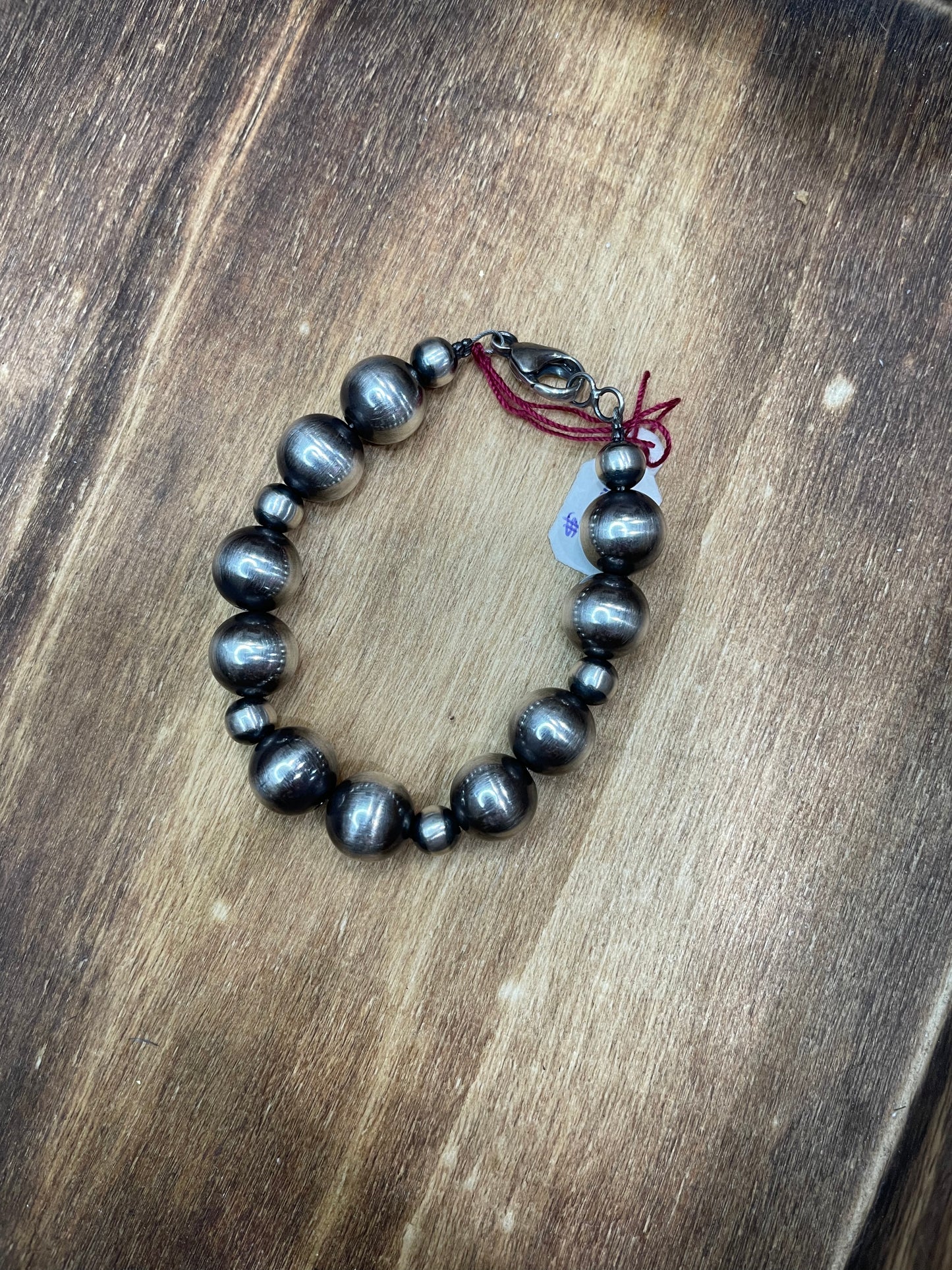 12mm & 7mm Navajo Pearl Bracelet