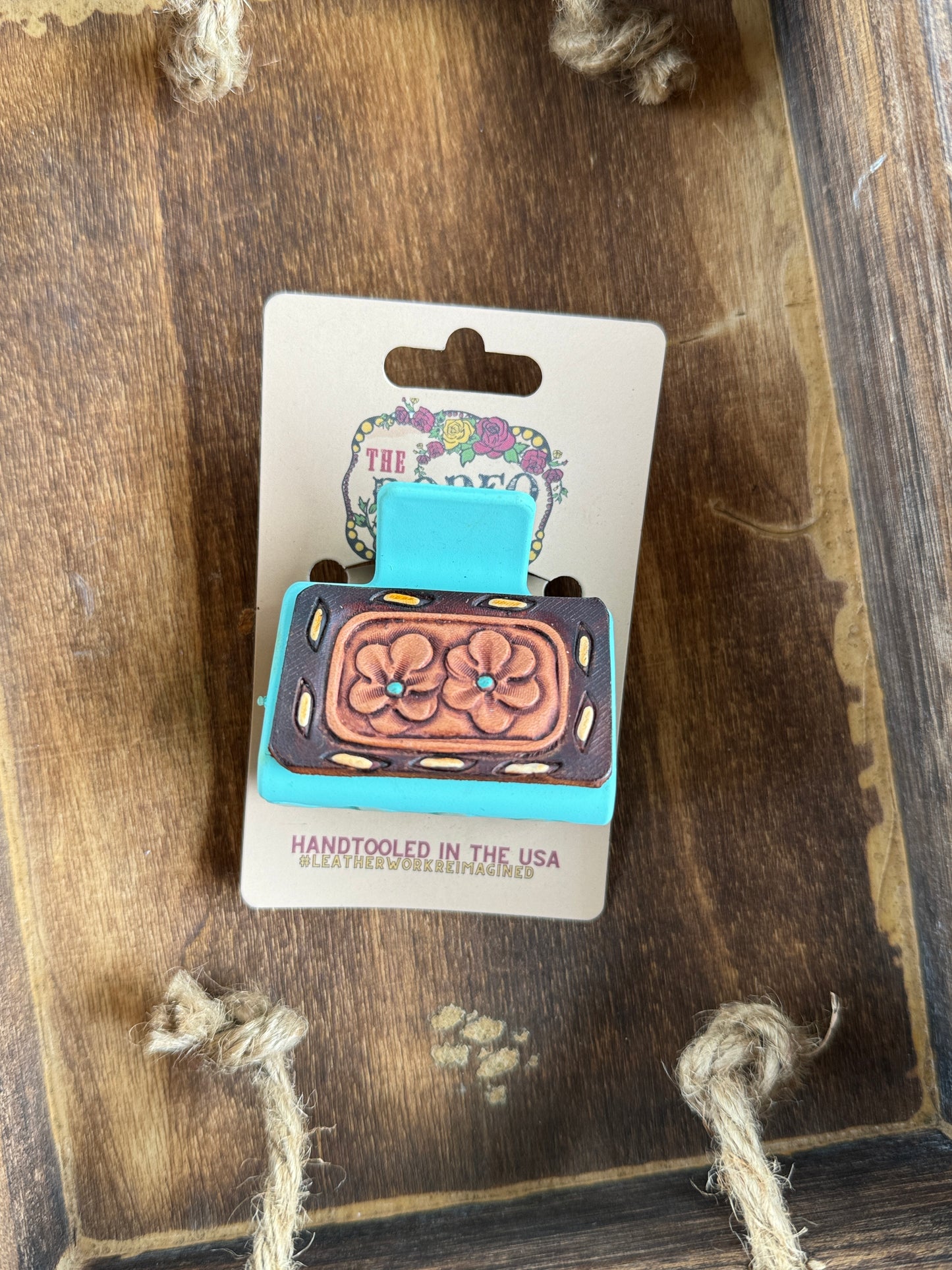 Buckstitch Hair Clip