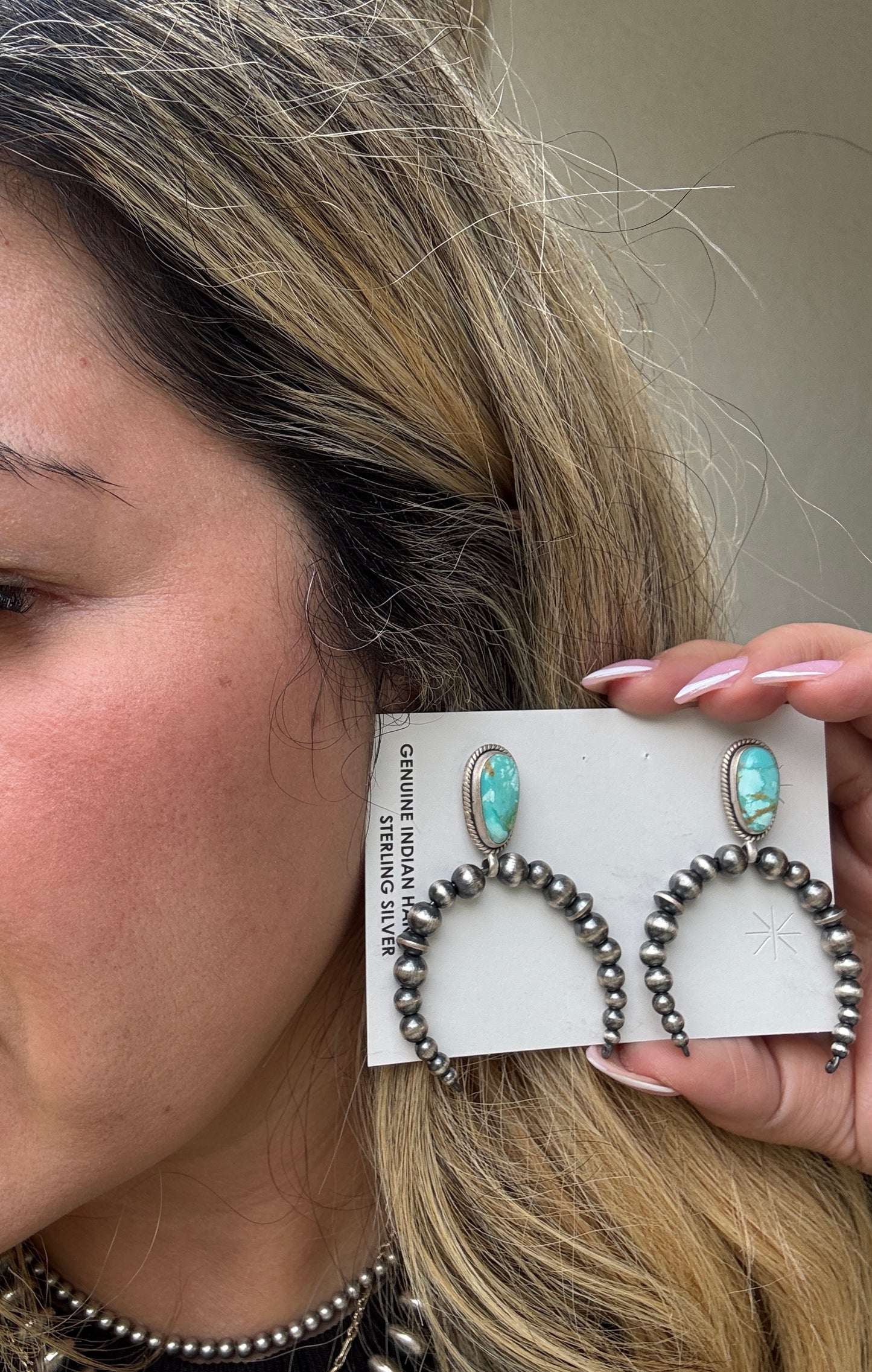 Naja Turquoise Earrings