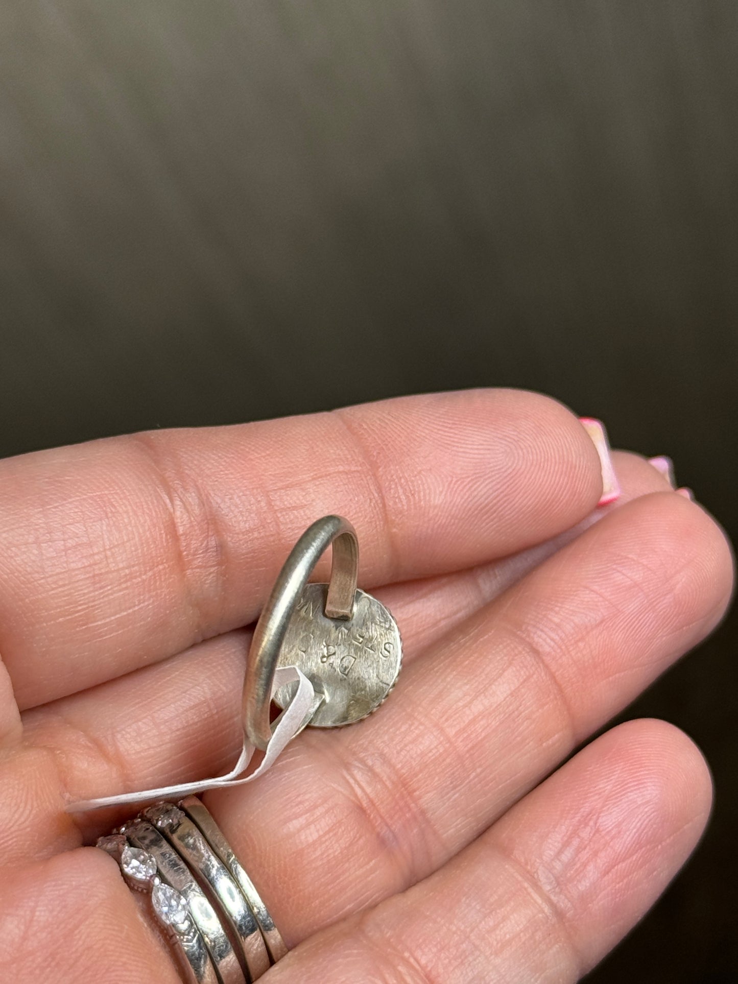 Turquoise Ring M Sz. 6