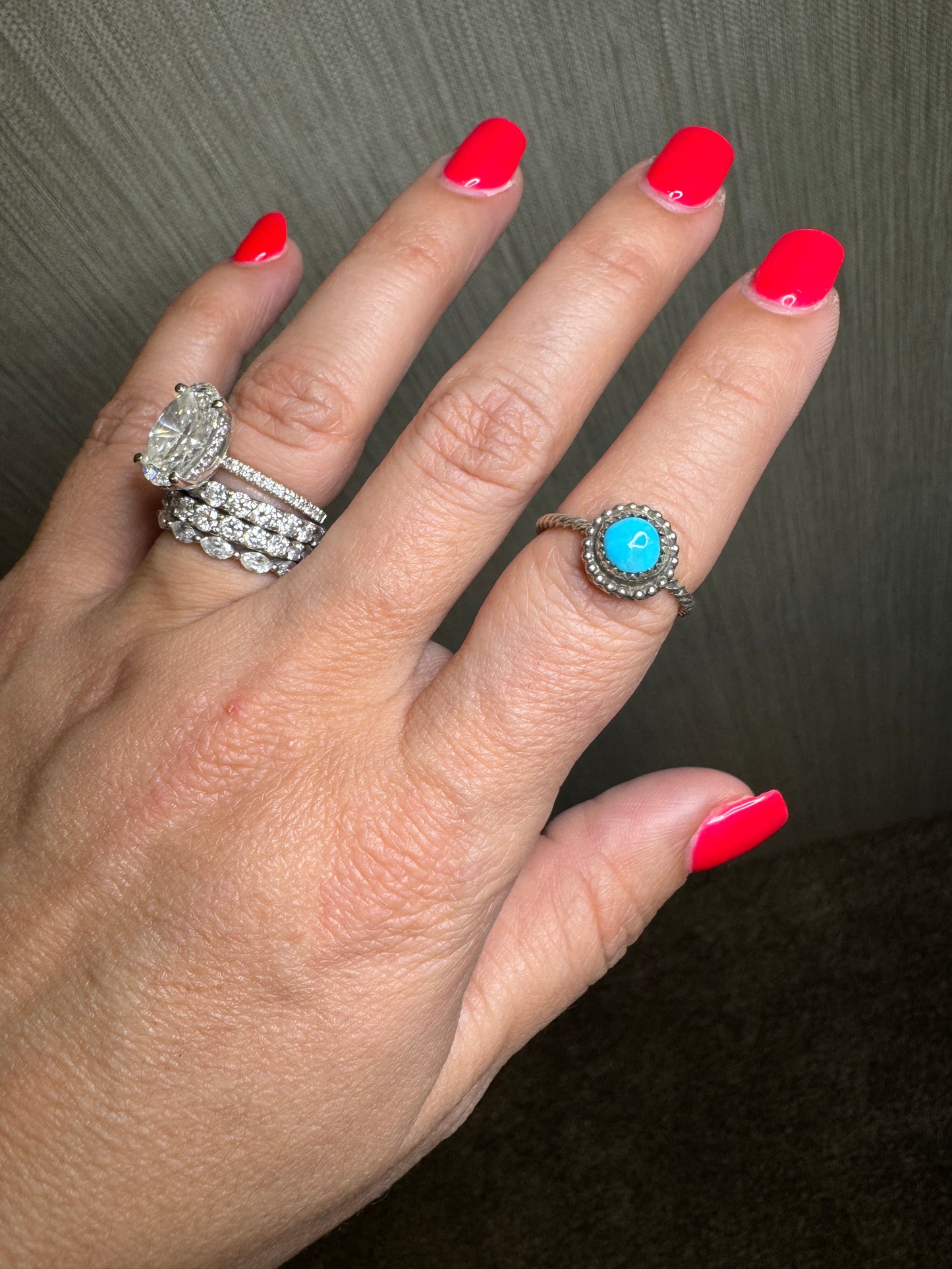 Turquoise Ring D sz5.5