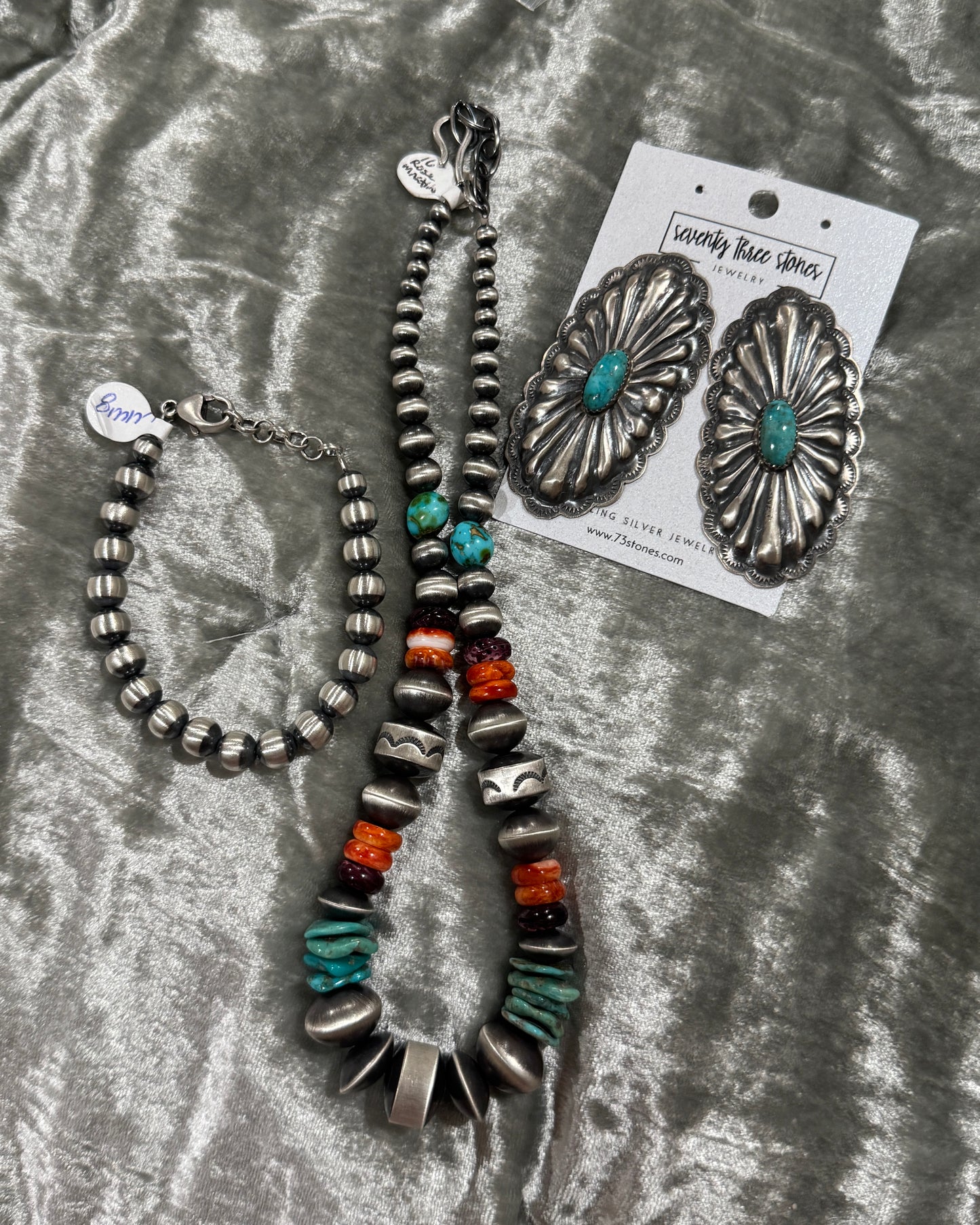Rose Martin 16"/18" Multi Stone Necklace