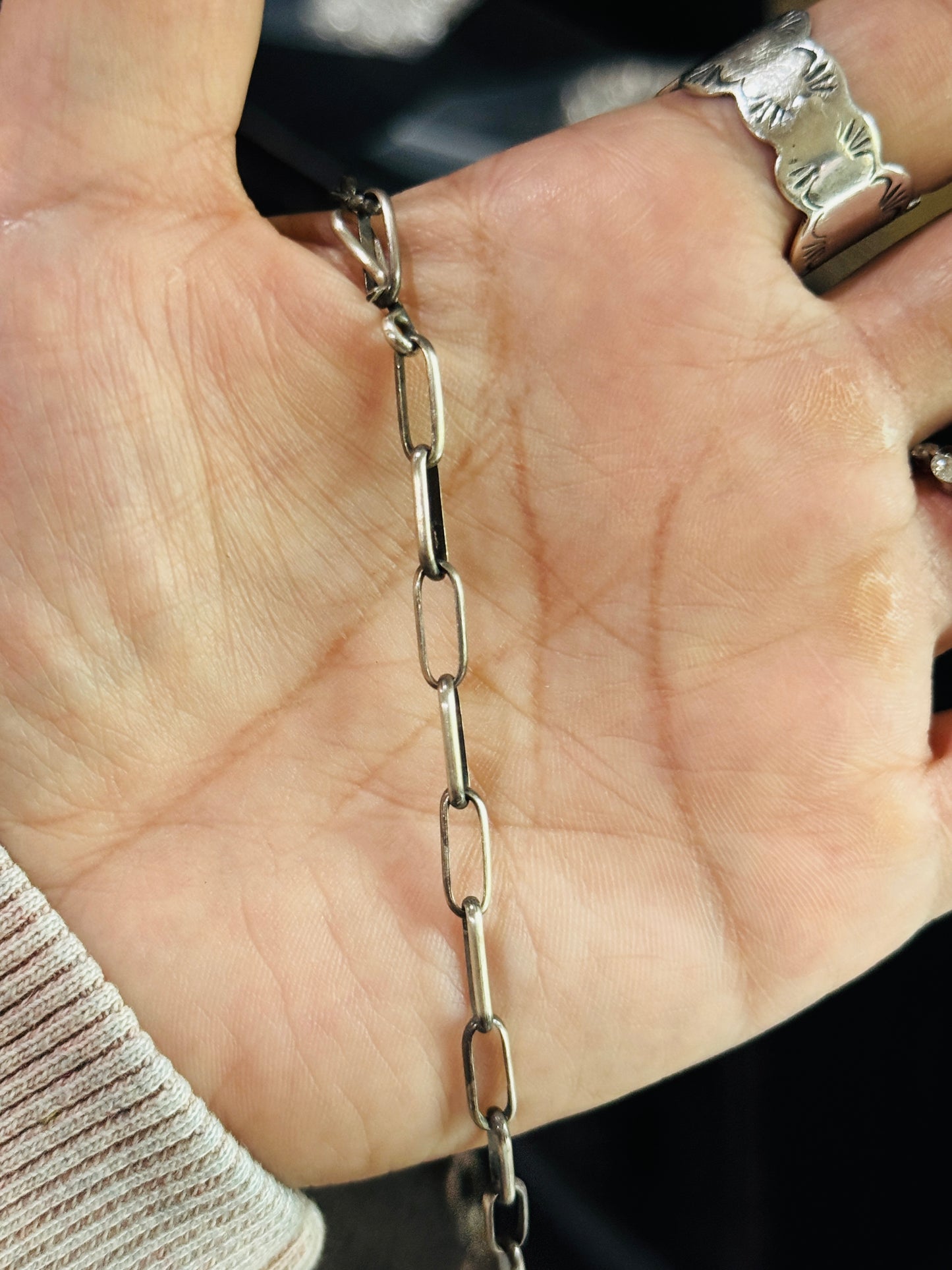 Navajo Handmade Paperclip 20"