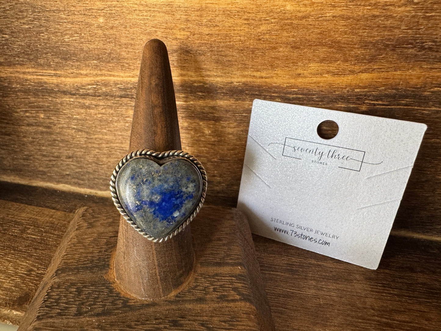 Carnation Adjustable Heart Ring