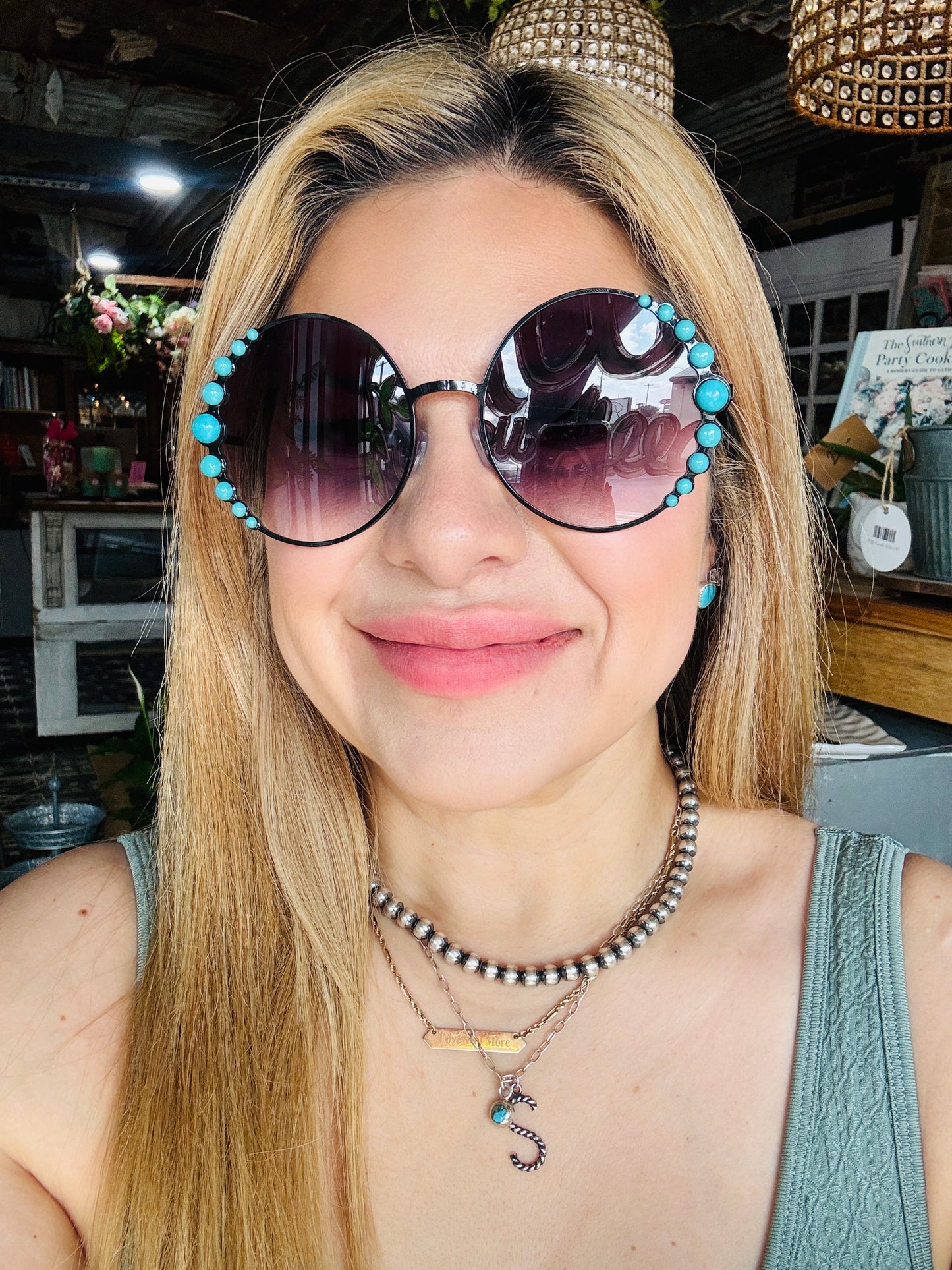 Sunglasses Boujee Round