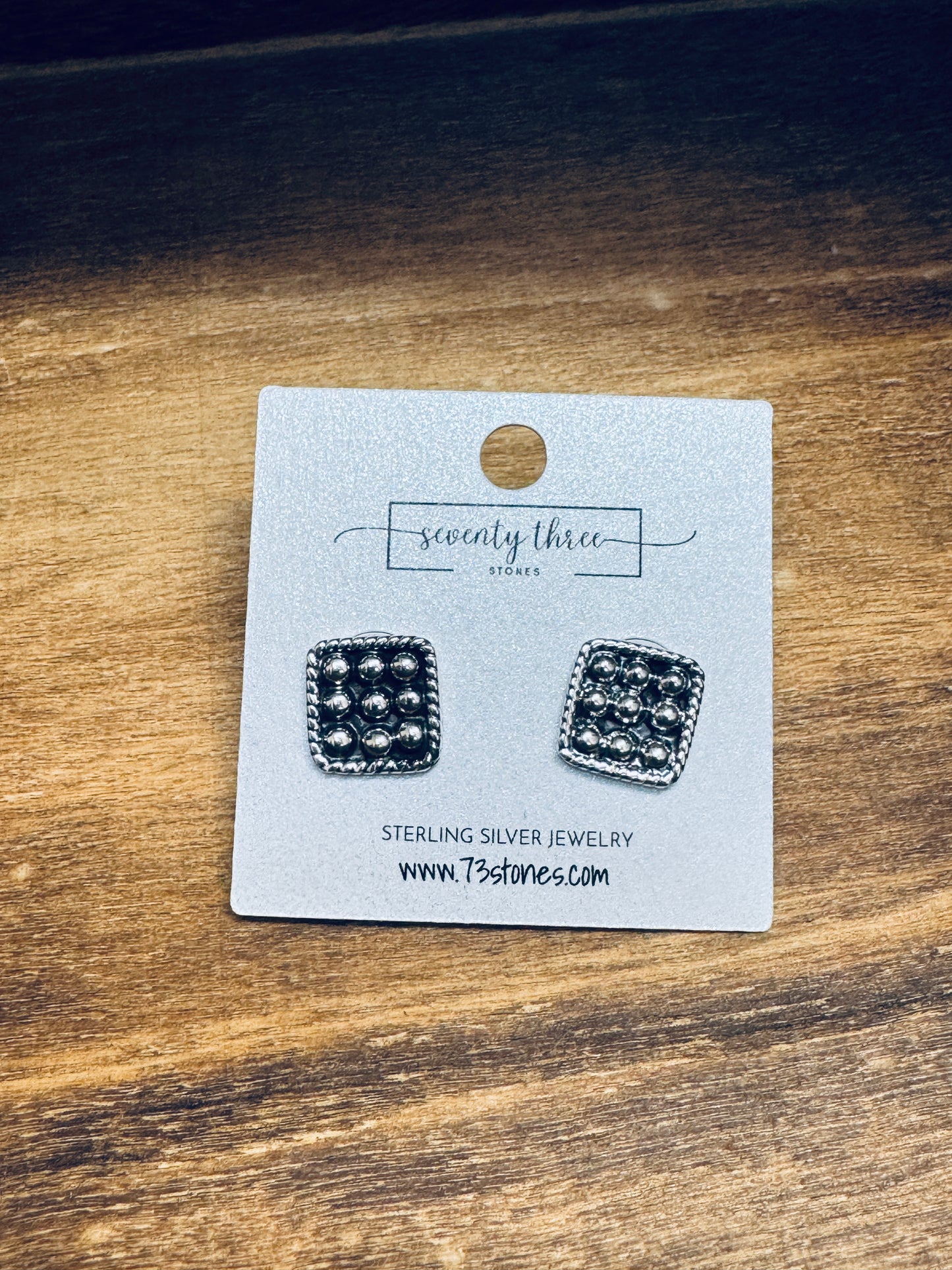 Square Dot Earrings