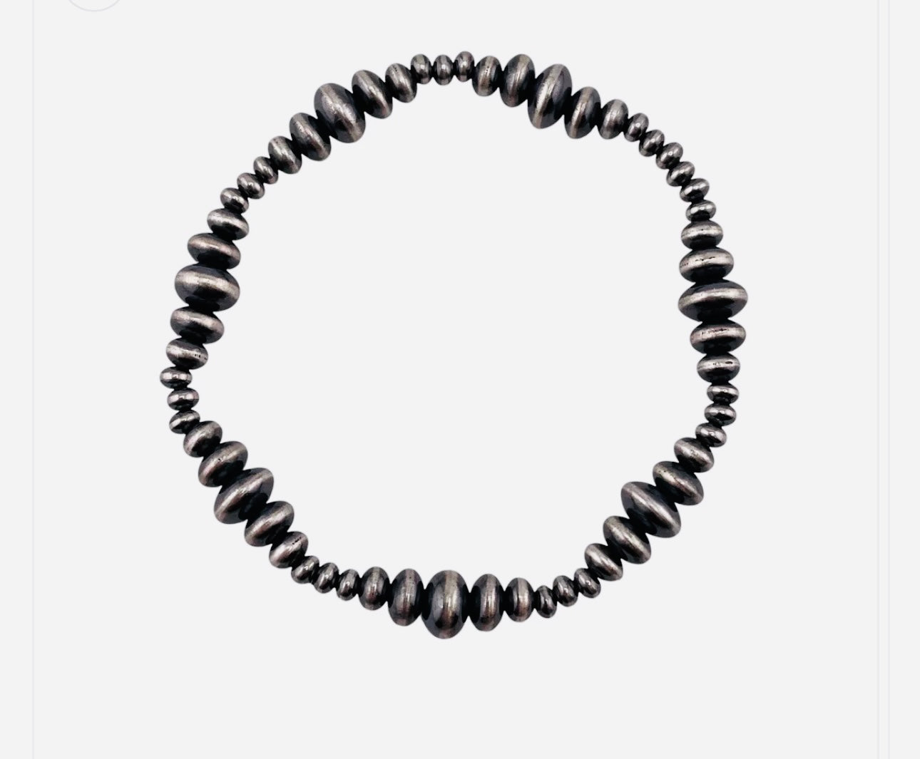 Graduated Saucer Stretch Bracelet