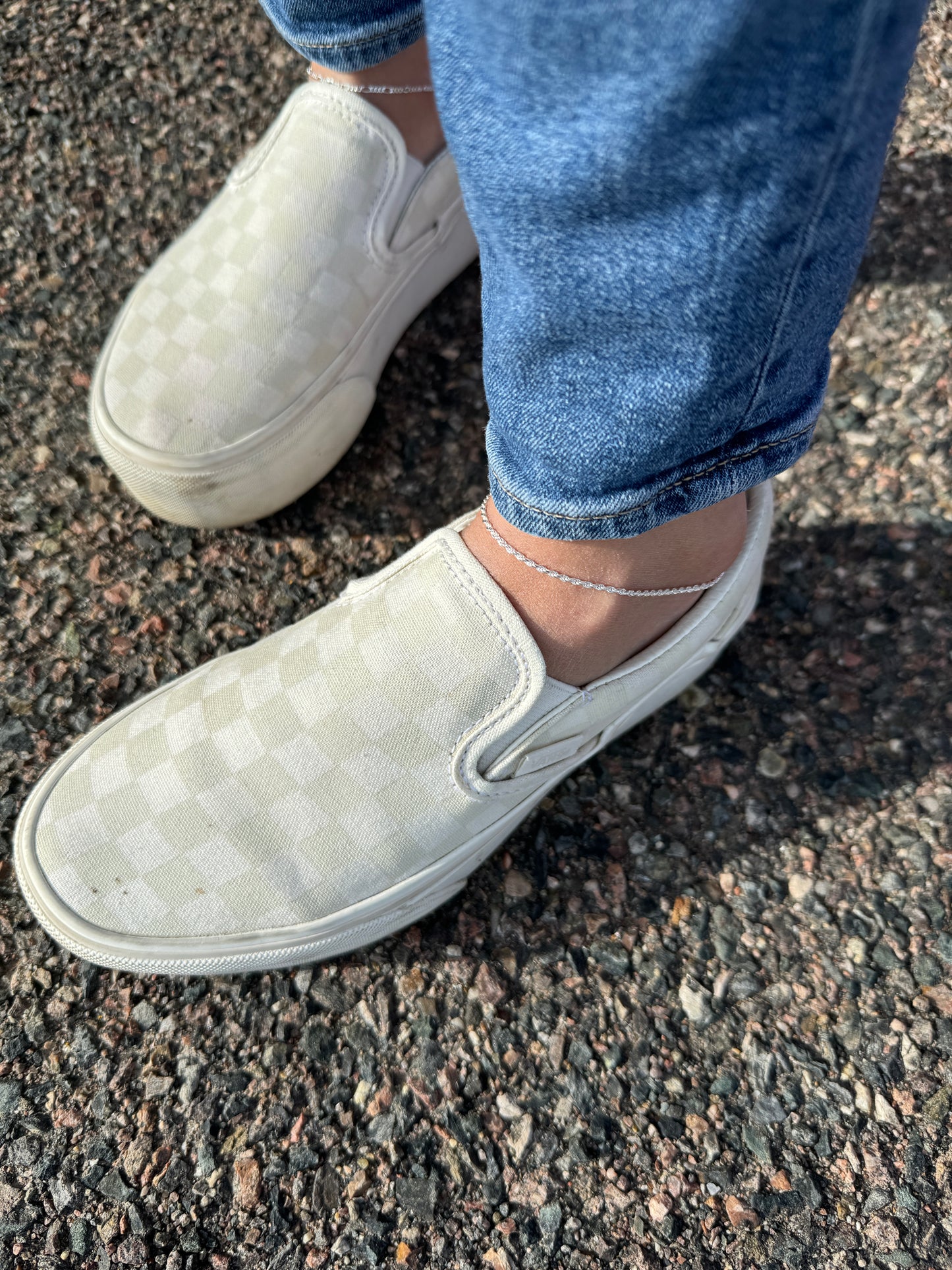 Sterling Silver Anklet Rope 9”