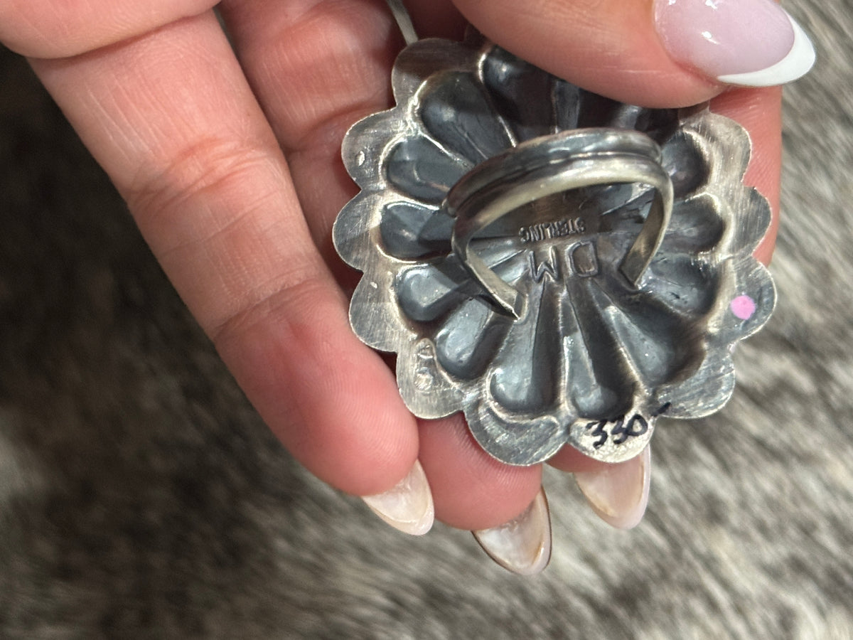 Golden Hills Concho Ring, Dale Morgan, 10