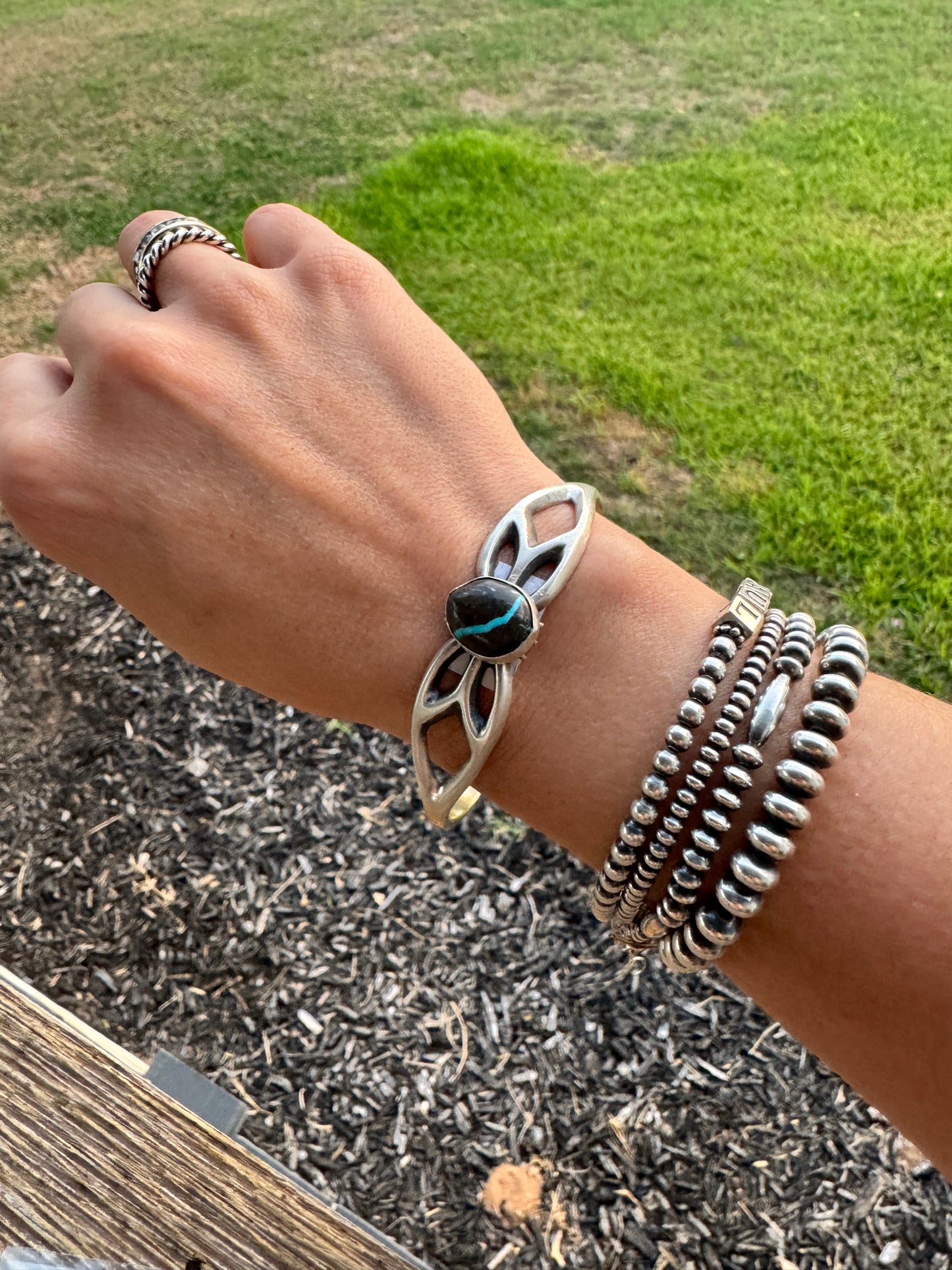 Sierra Nevada Native Turquoise Cuff