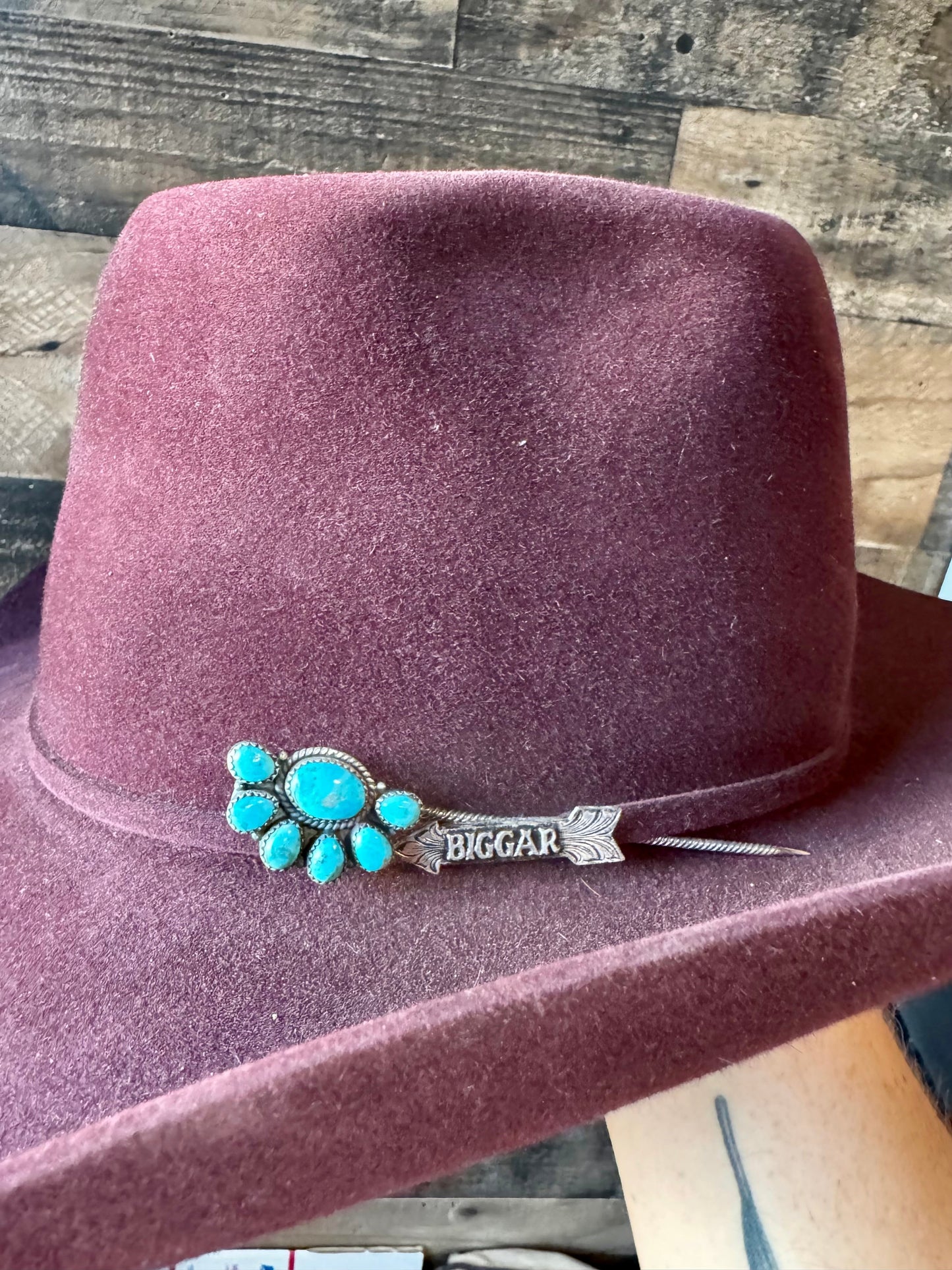 Sterling Silver & Kingman Turquoise Hat Pins – Limited Collection, One of Each