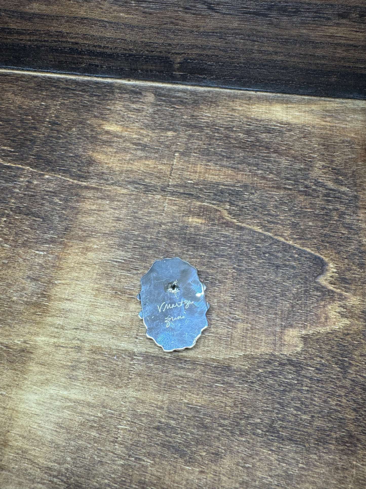 Zuni Handmade Kingman Turquoise Earrings