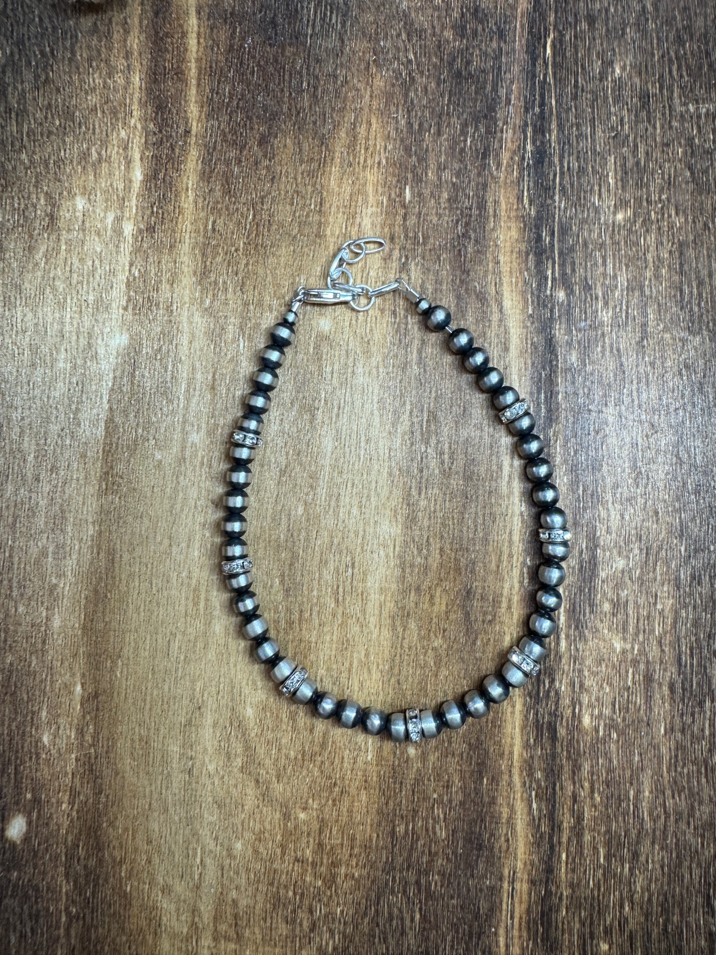 The Navajo Pearl Anklets
