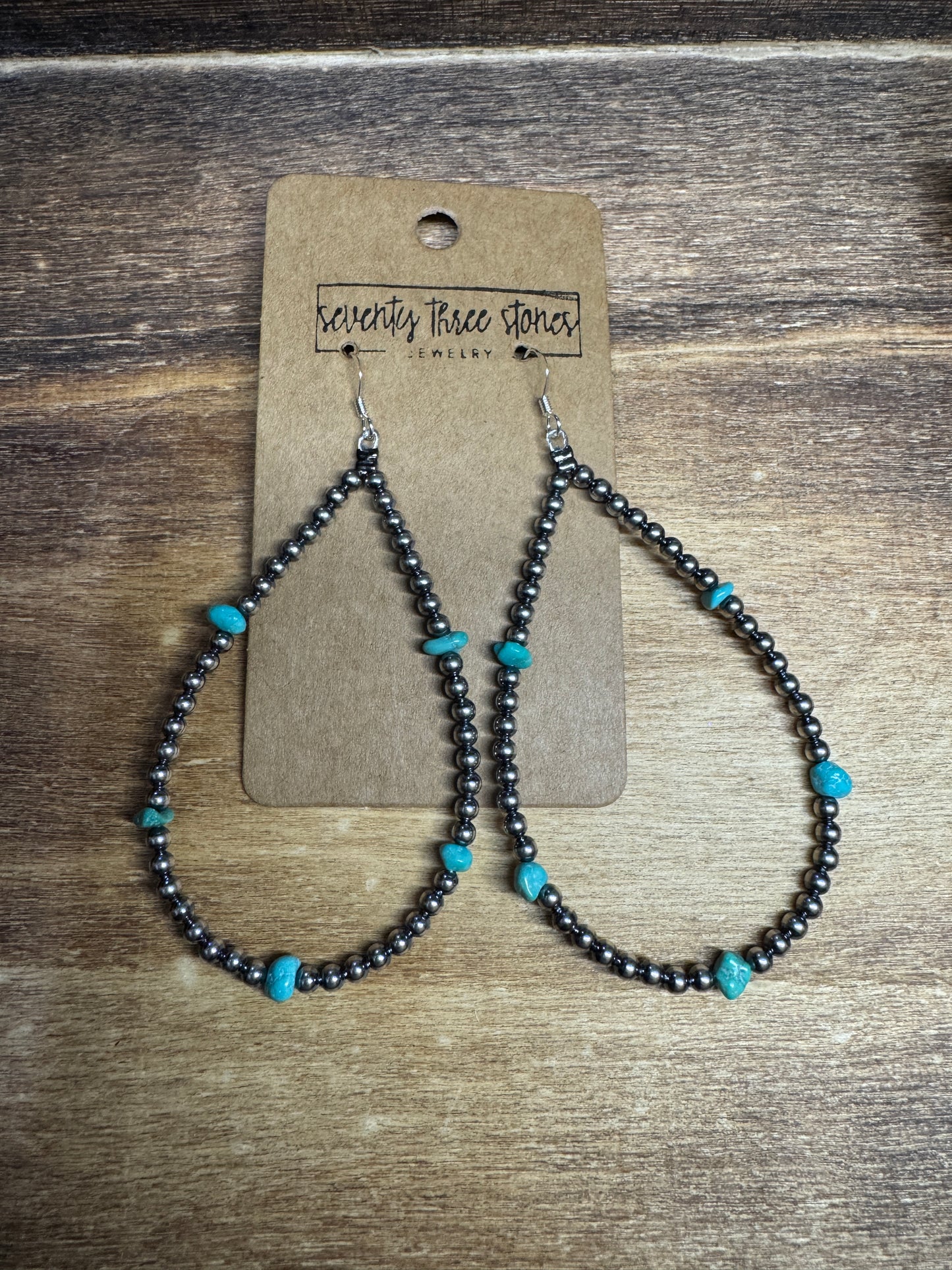 The Evelyn Turquoise Teardrop