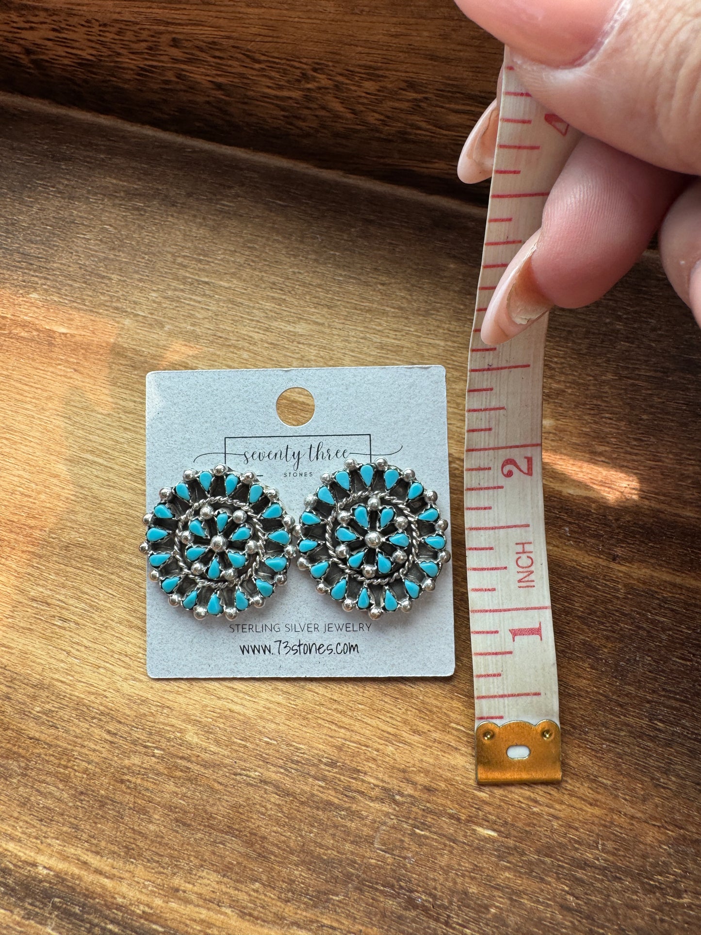 Tricia Leekity Round Cluster Earrings