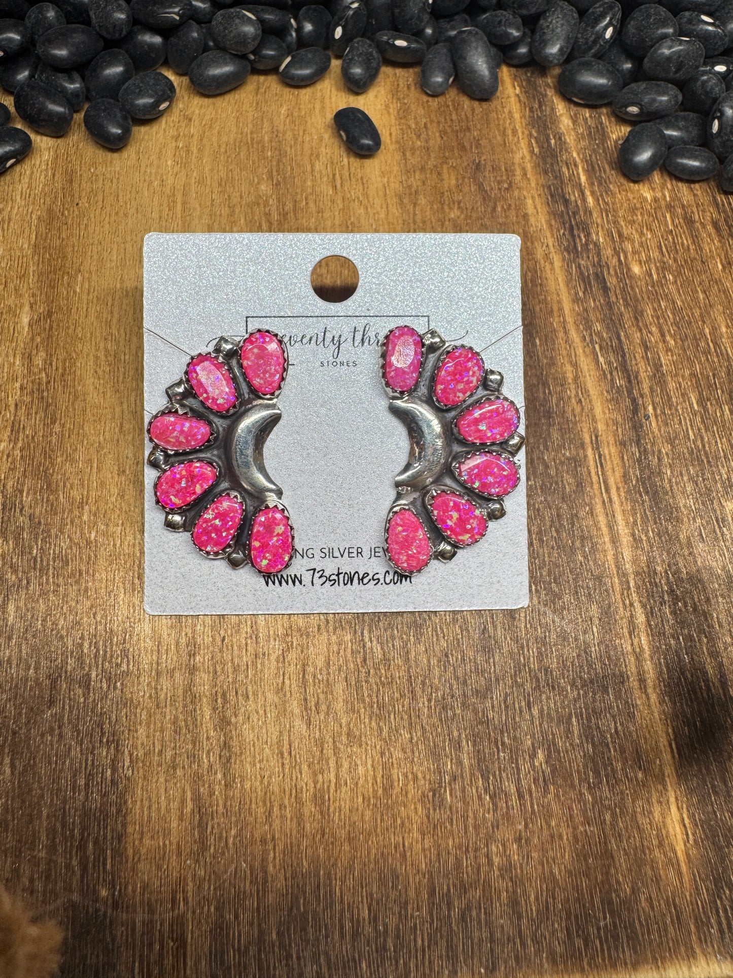 Pink Opal Half Clusters