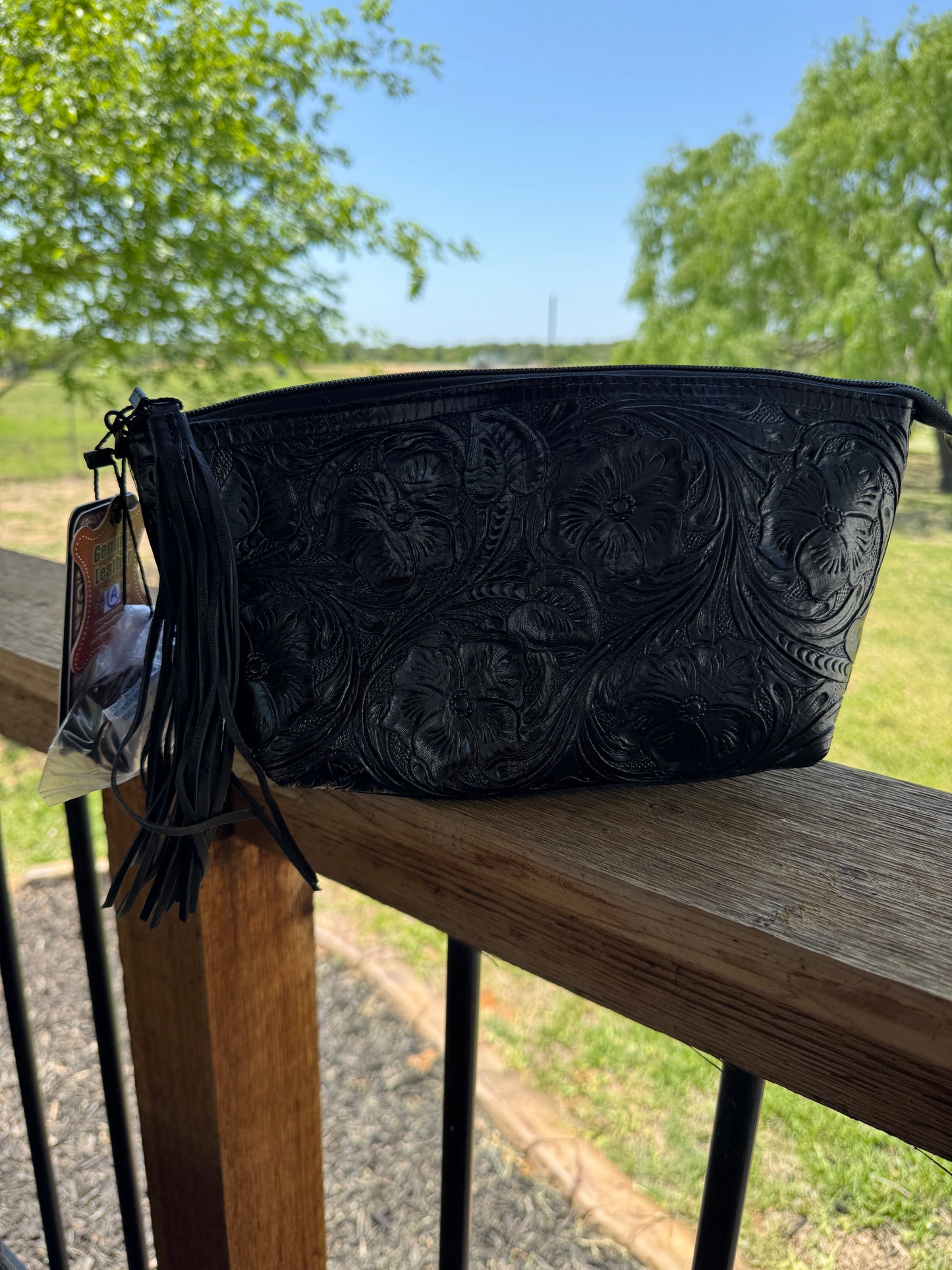 American Darling Tooled Leather Case