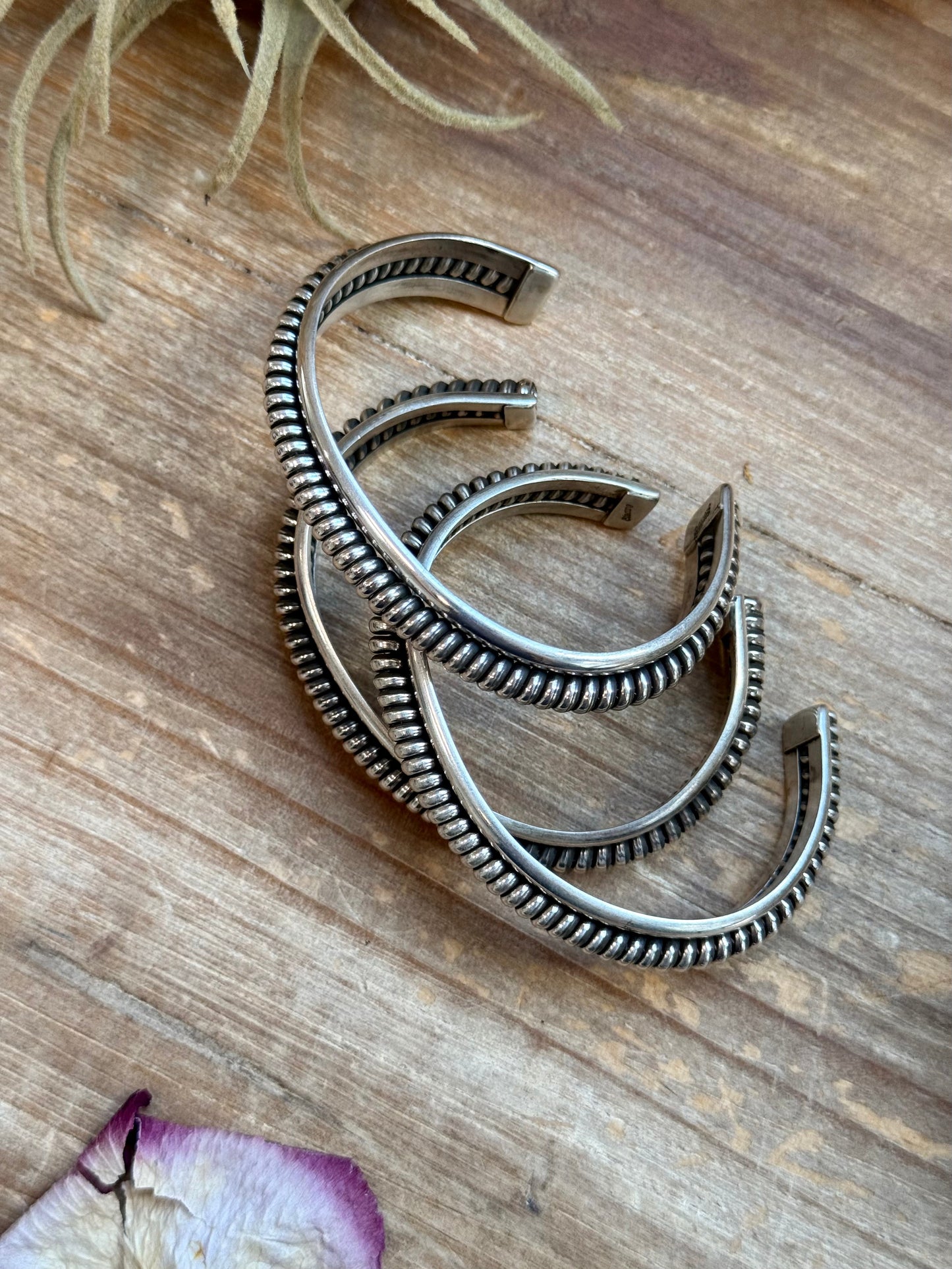 Sterling Silver Heavy-Duty Cuff Bracelet