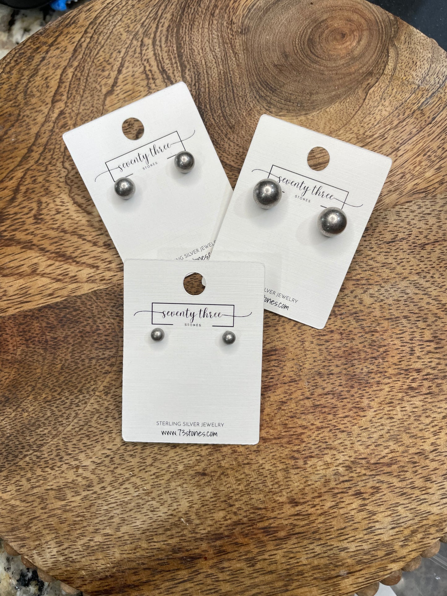 The 4mm Navajo Pearl Stud