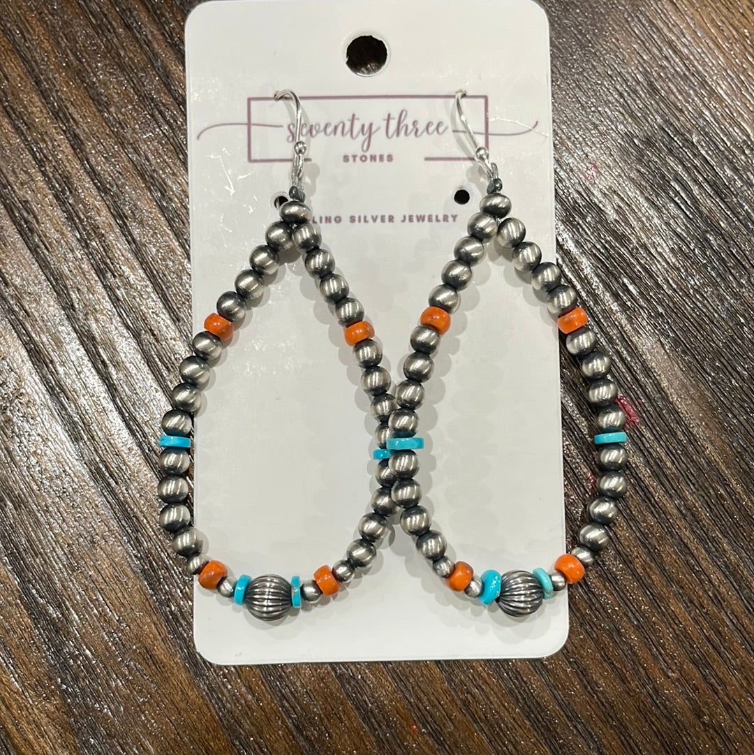 Sienna Teardrop Multicolor 2.75”