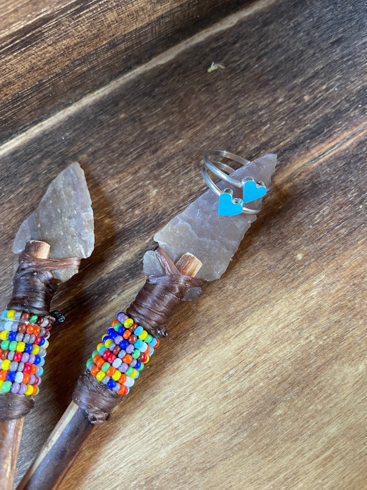 Turquoise Tiny Heart Ring