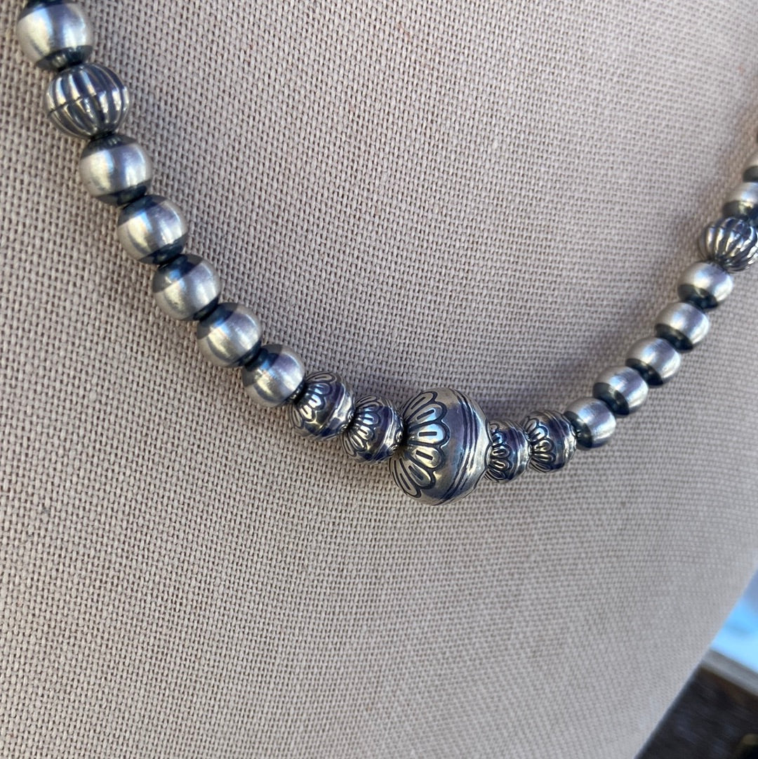 Large Flora Navajo Necklace