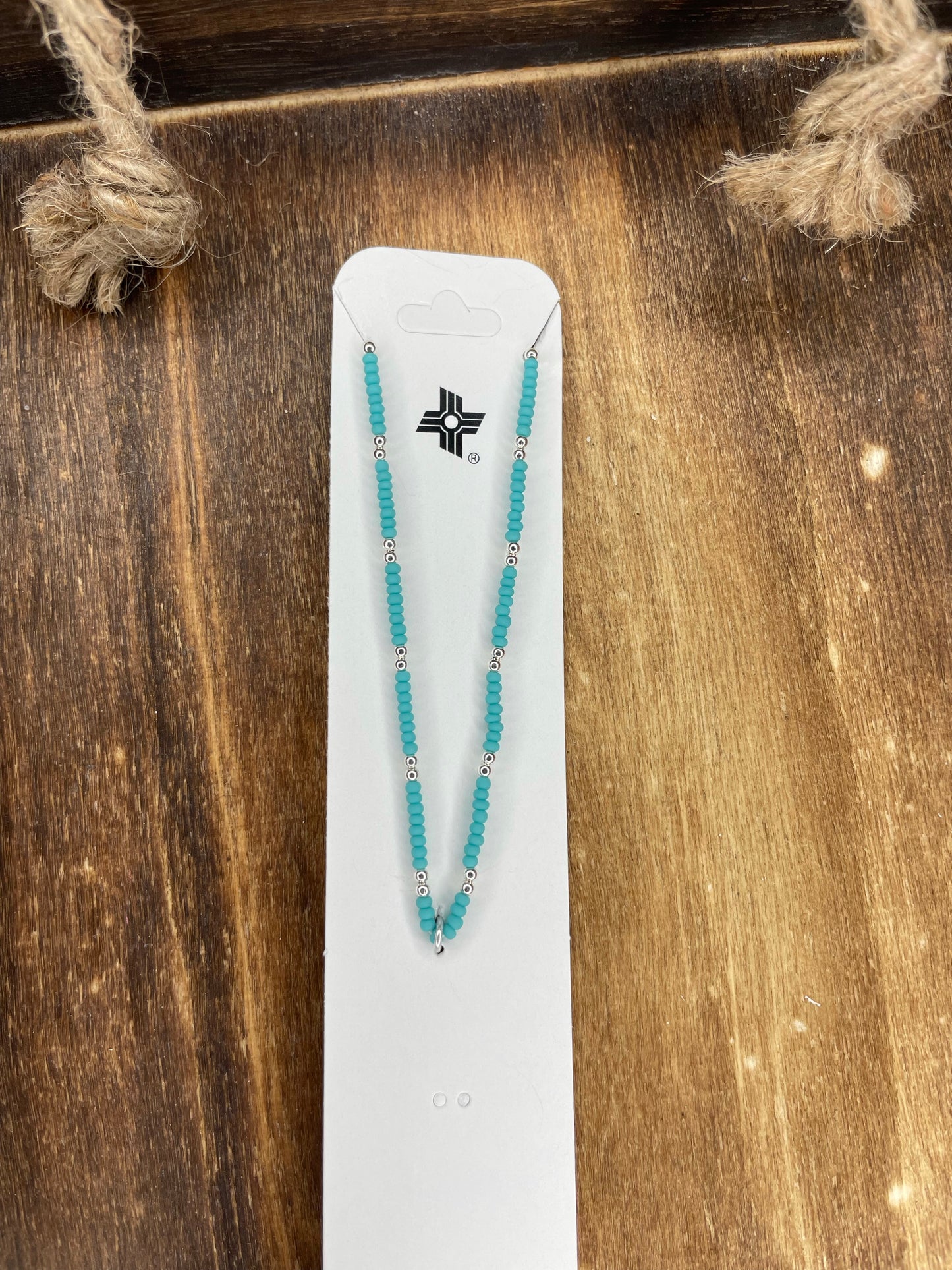 Turquoise Liquid Silver Bracelet