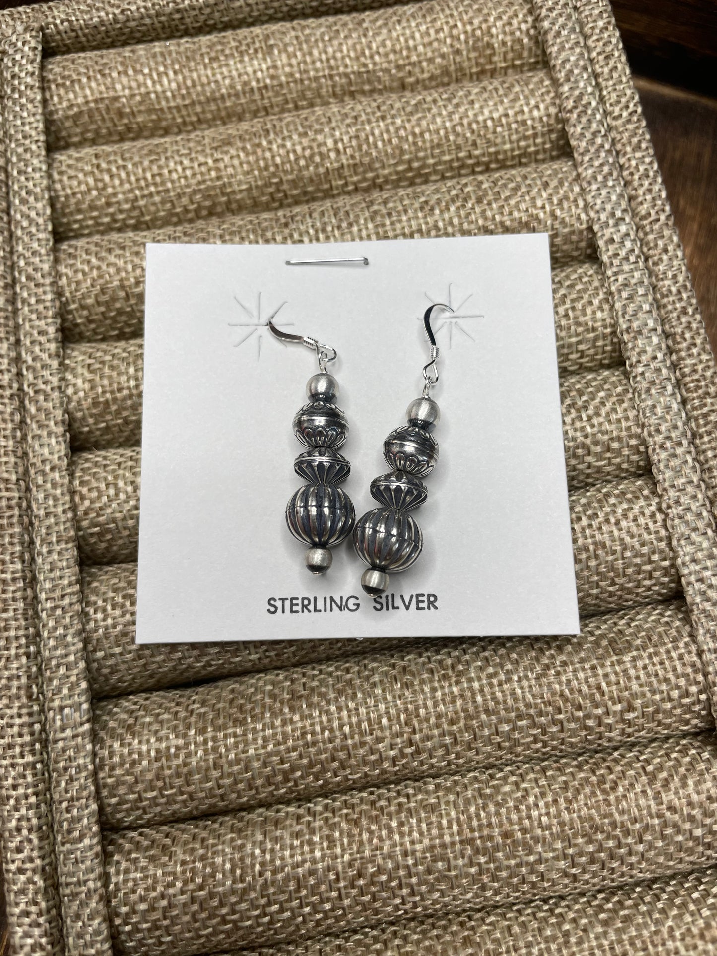 It’s The Details 1.25” Navajo Strand Earring