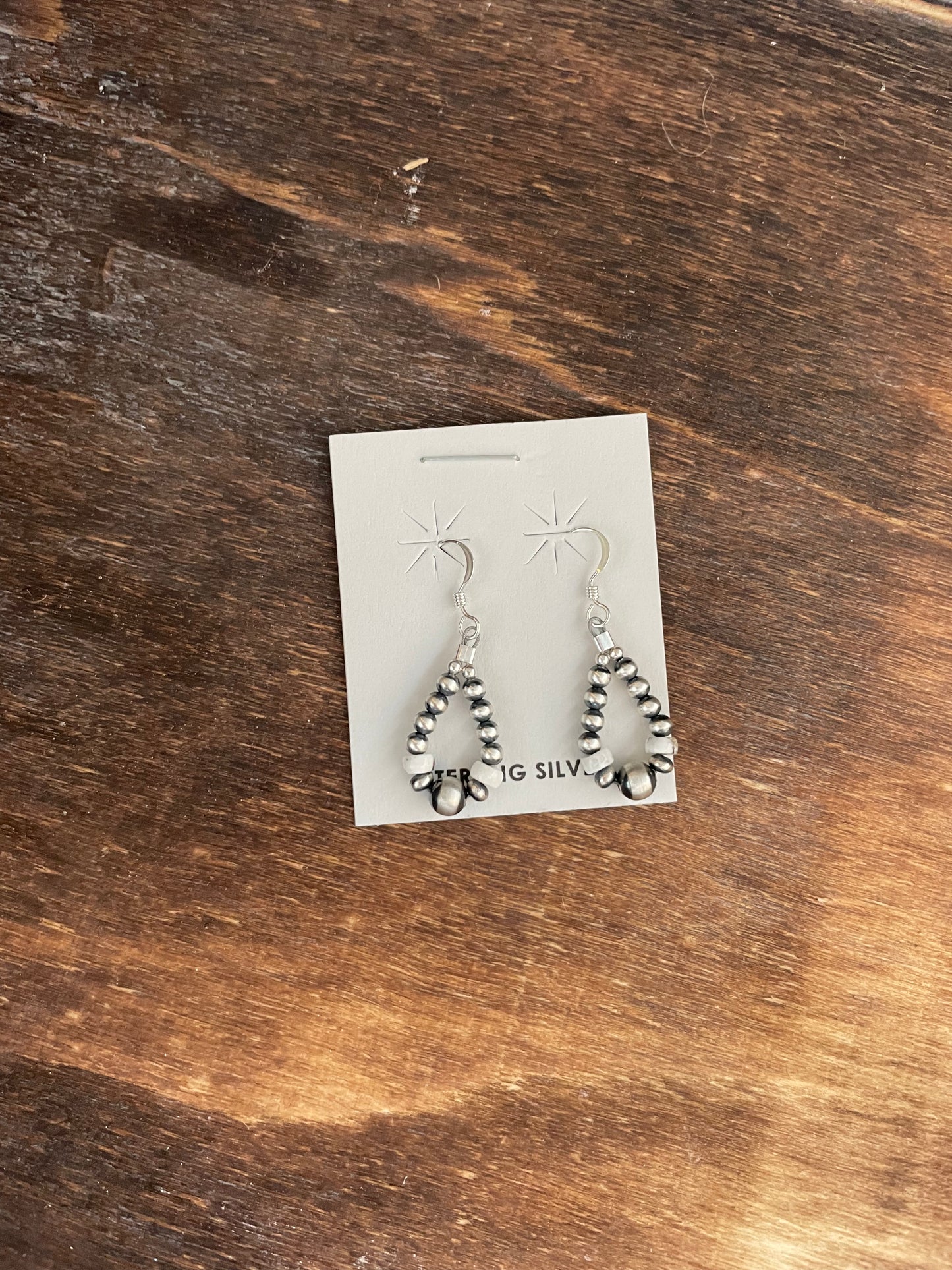 The Leah - Small Navajo Pearl Teardrop