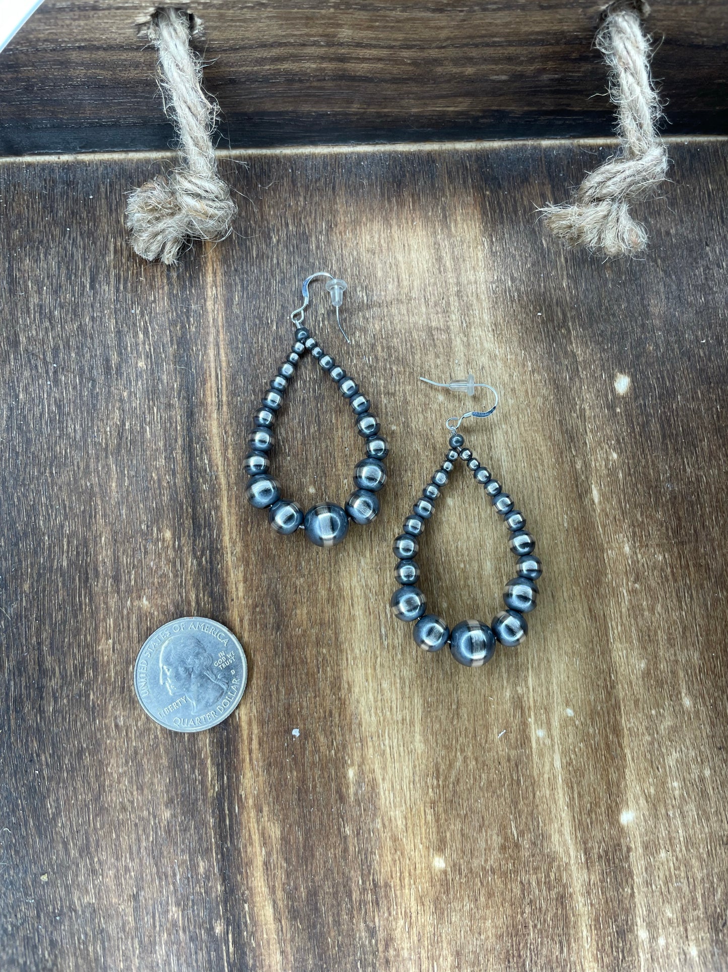 Graduated Teardrop earring 2.75”