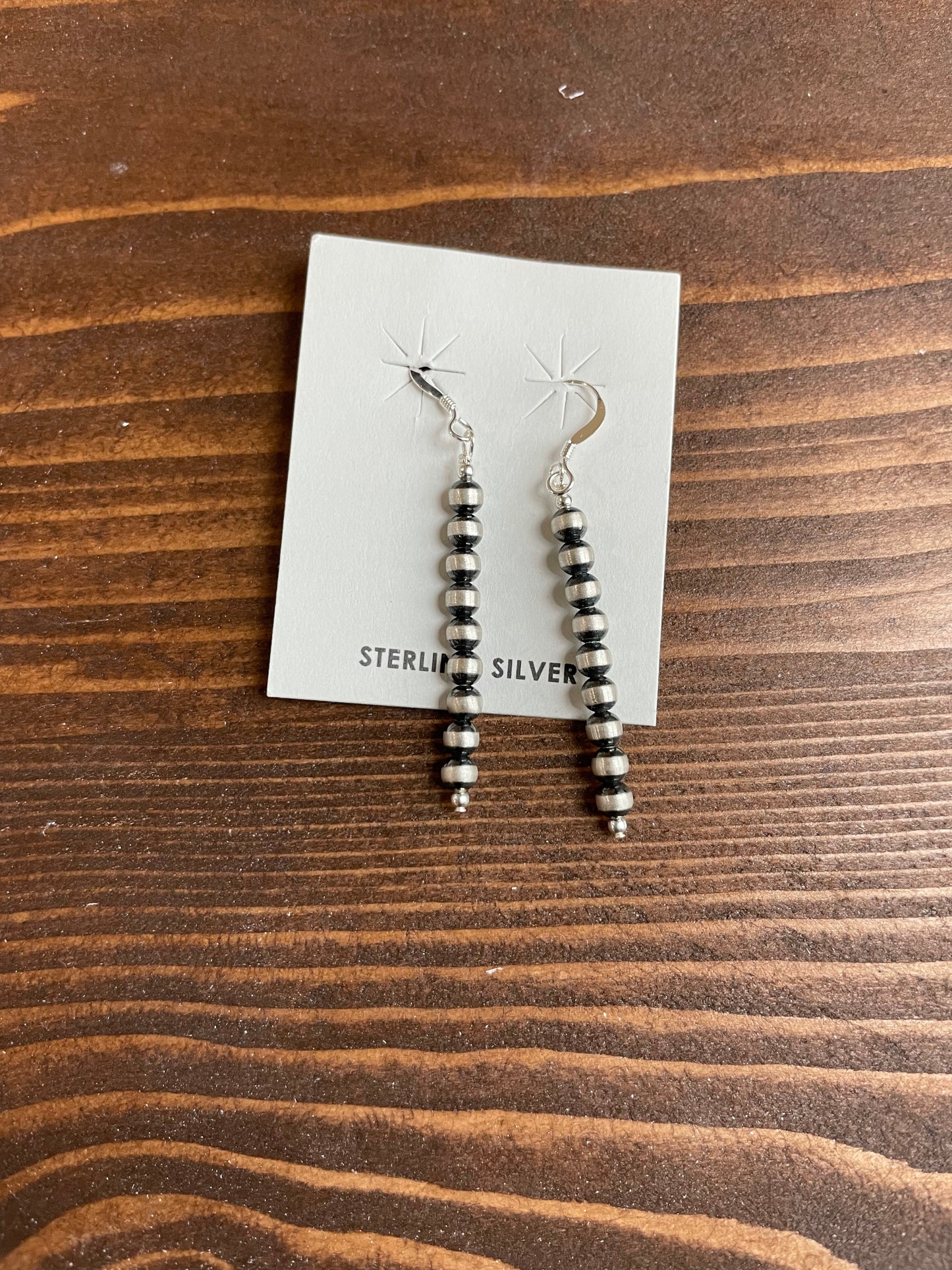 The Navajo 4mm Strand Earring