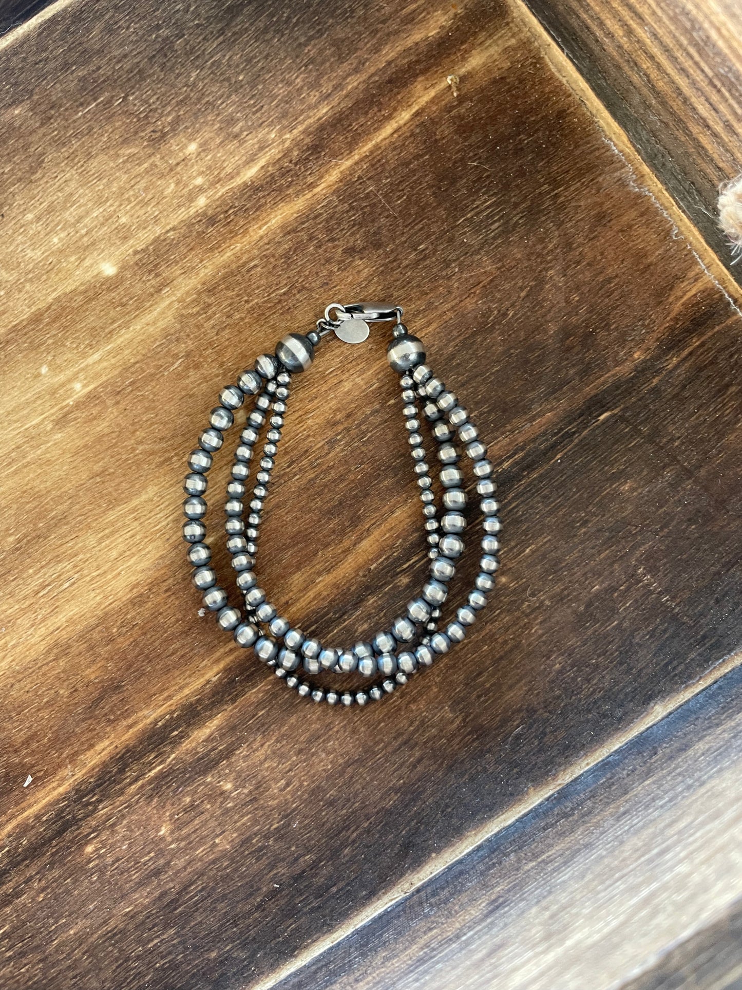 Triple strand bracelet 3,4,5mm