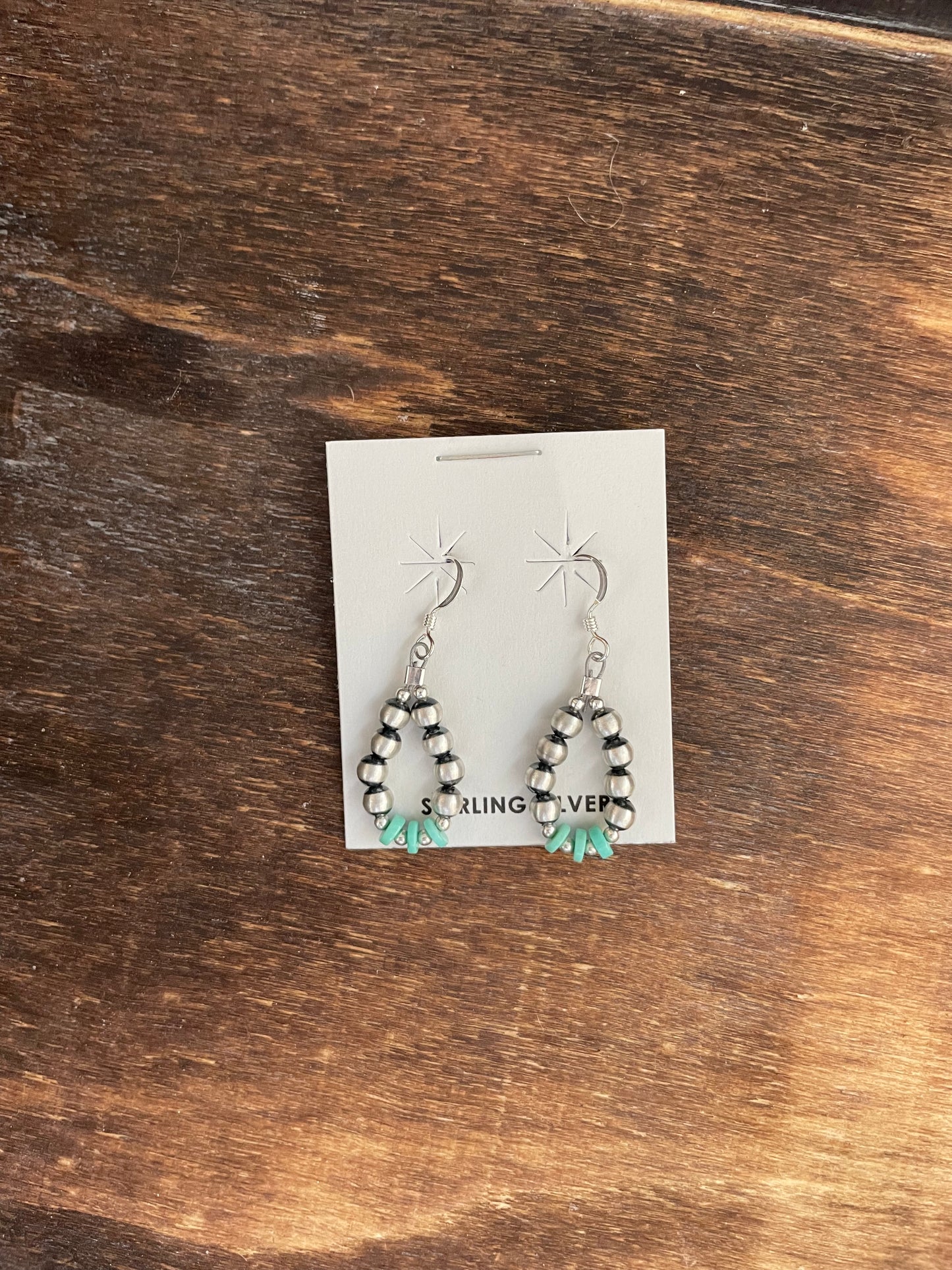 The Leah - Small Navajo Pearl Teardrop
