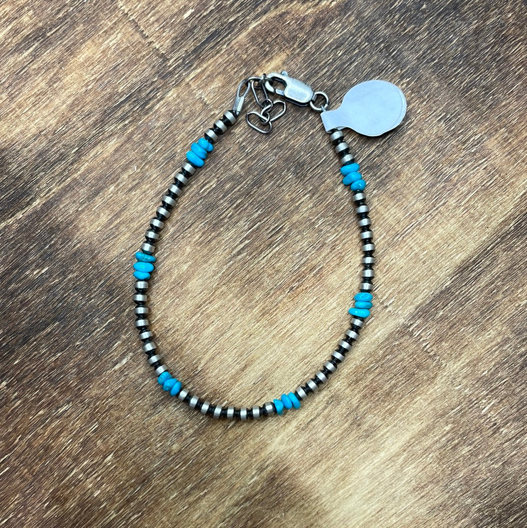 3mm Navajo Pearl Bracelet