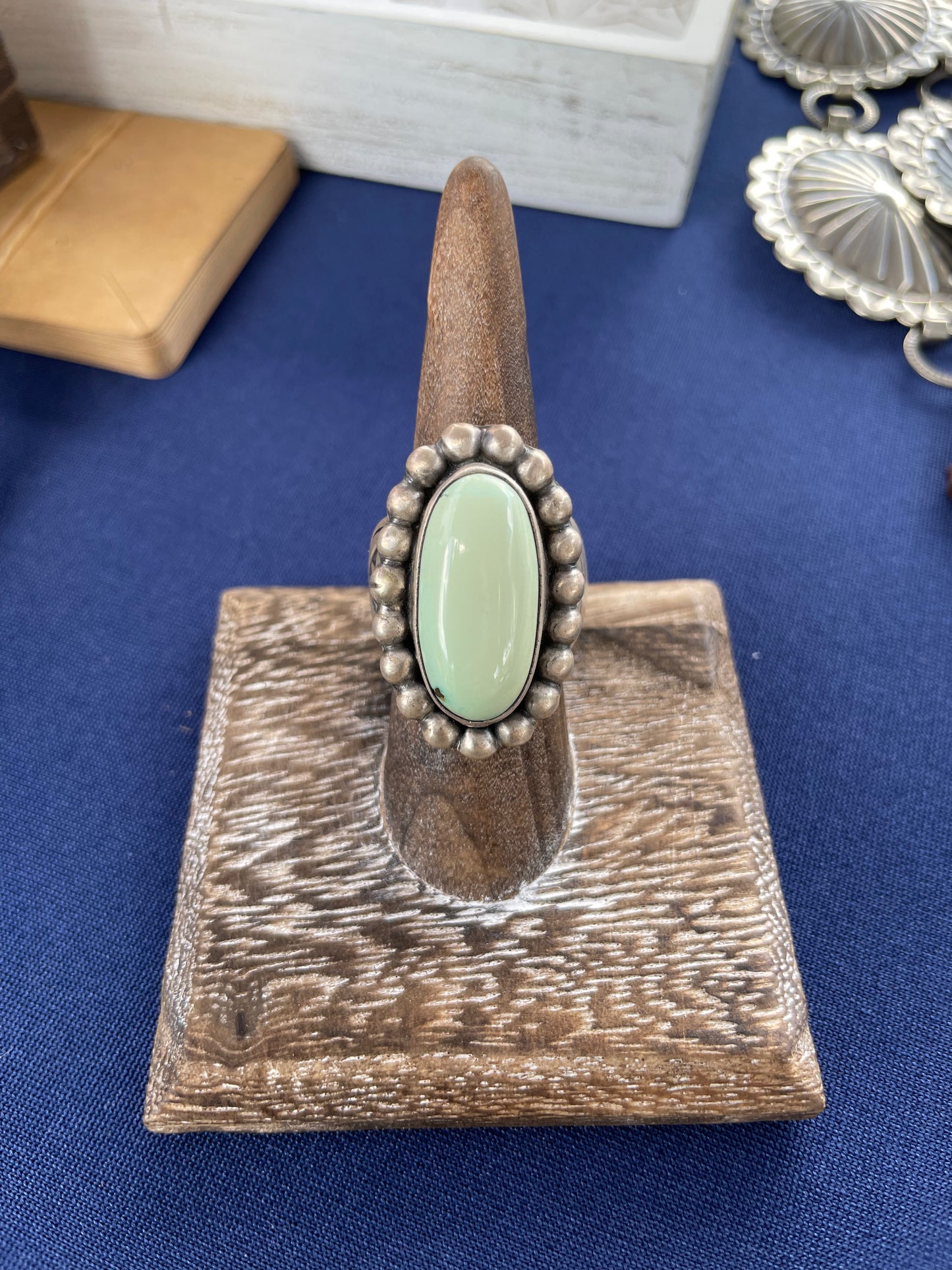 Paul Livingston Turquoise ring