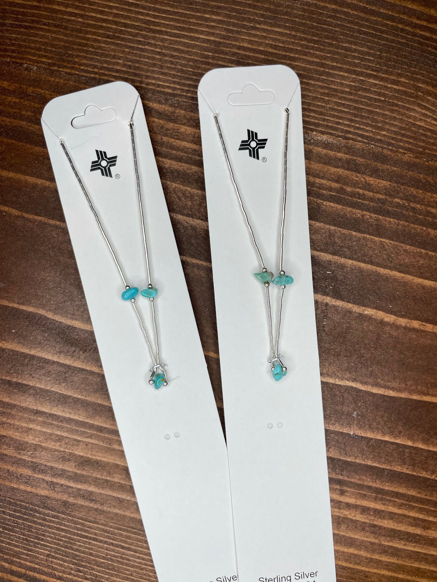 Turquoise Liquid Silver Bracelet