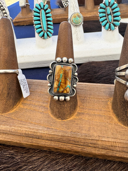 Royston Ribbon Ring sz 8