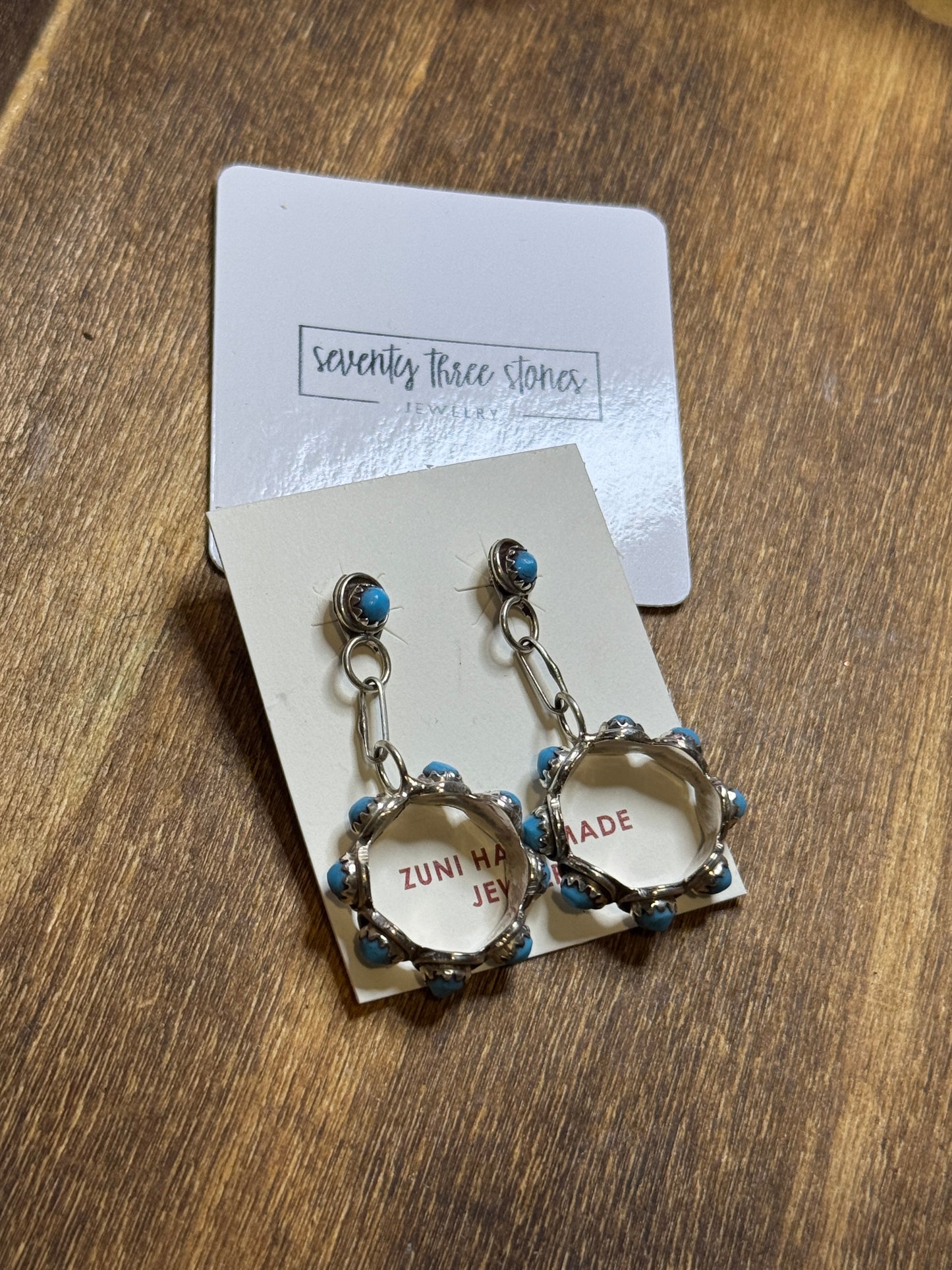 Circle Dangle Earrings