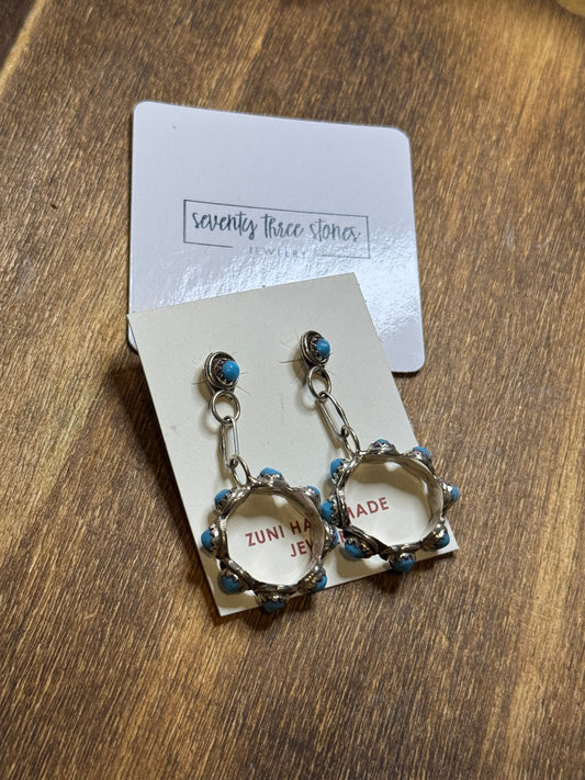 Circle Dangle Earrings