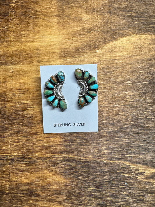 Turquoise  Half Clusters