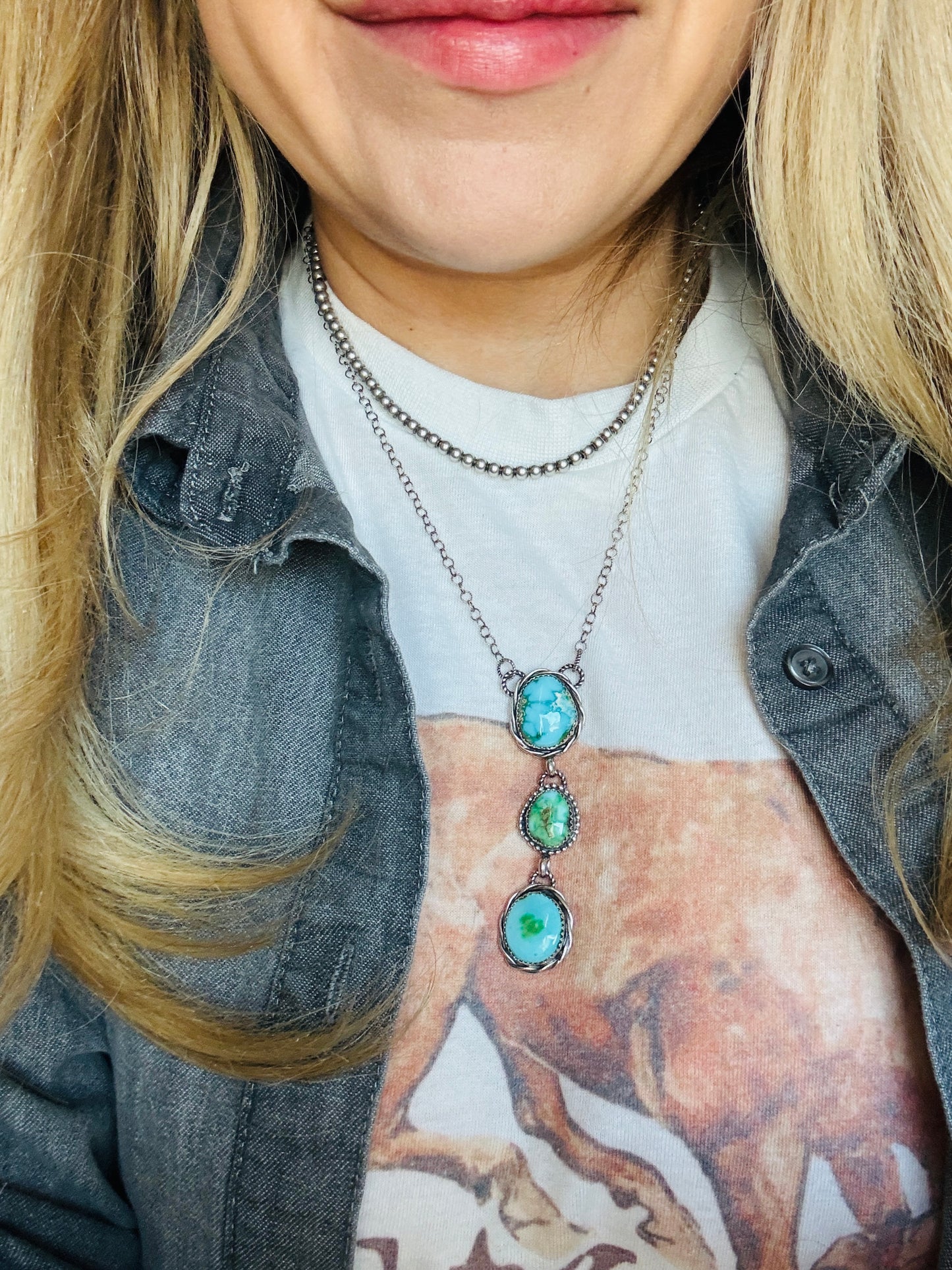 Sonoran Gold Lariat Necklace