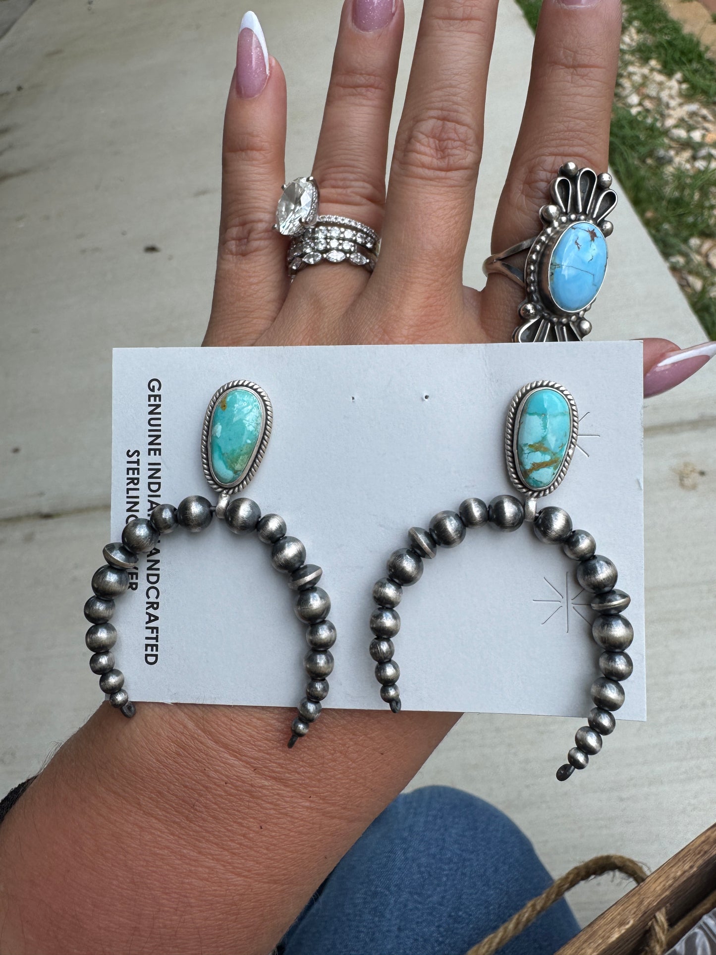 Naja Turquoise Earrings