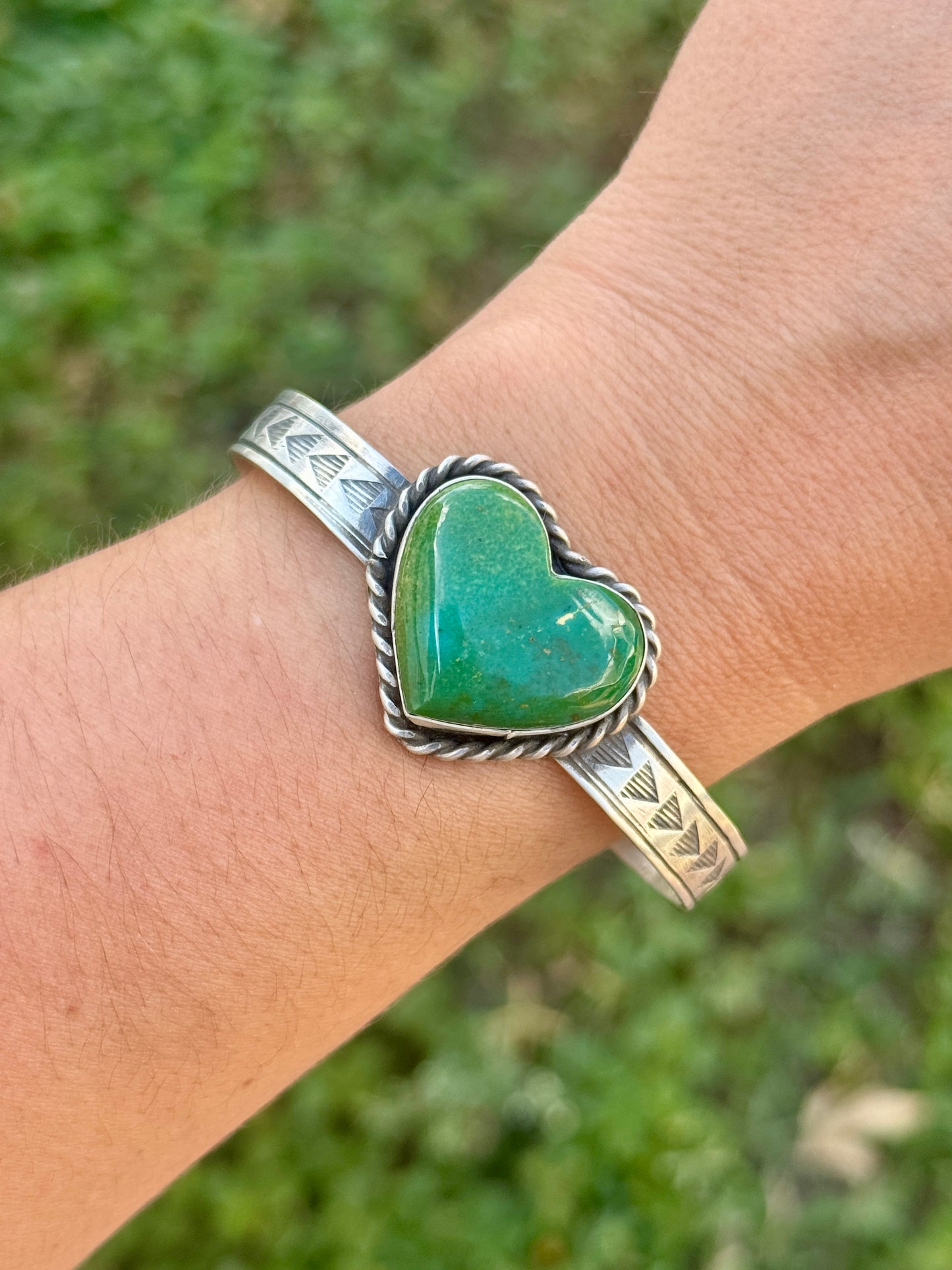 Sterling Royston Heart Cuff