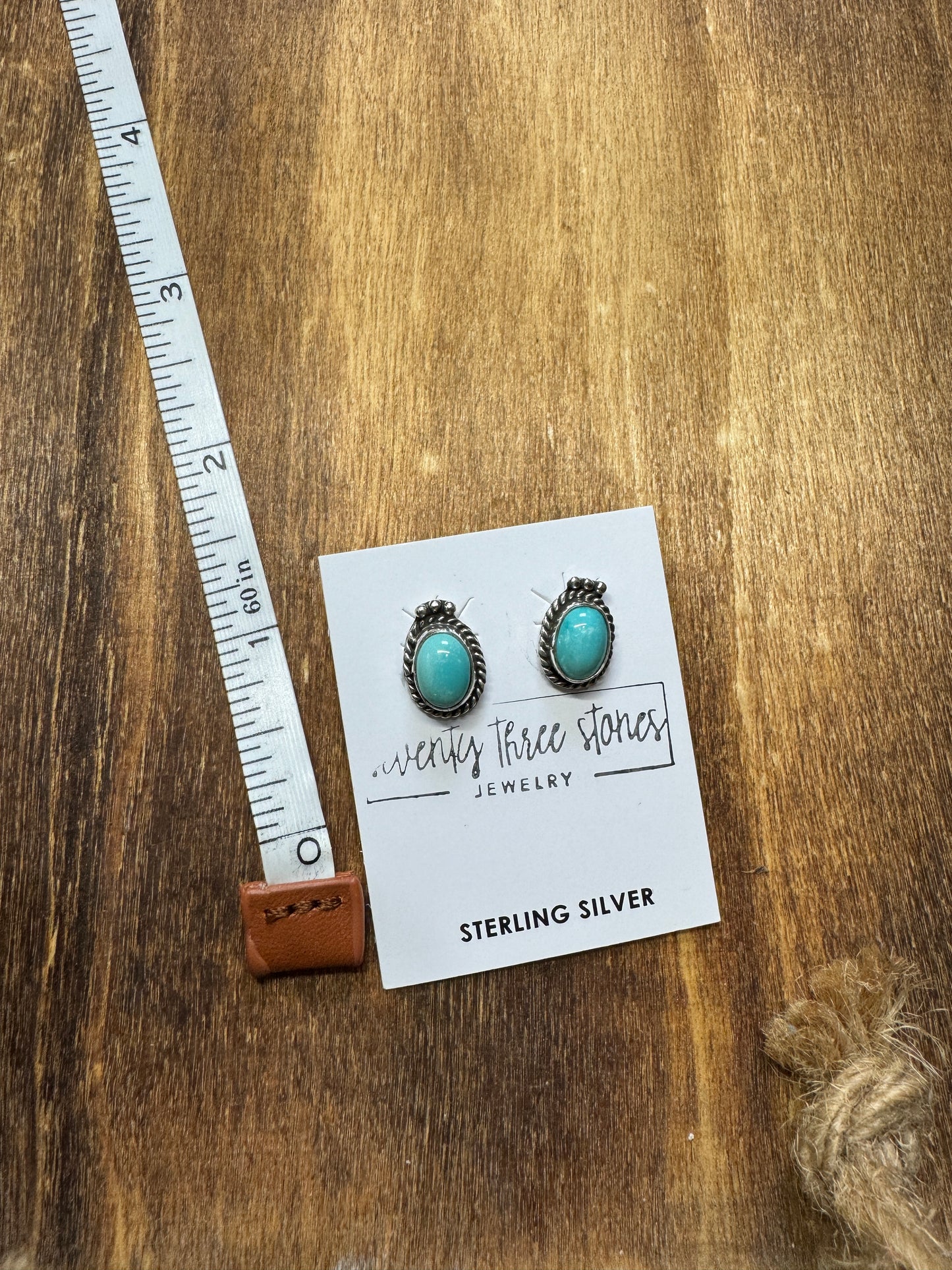 The Amalie Turquoise Stud