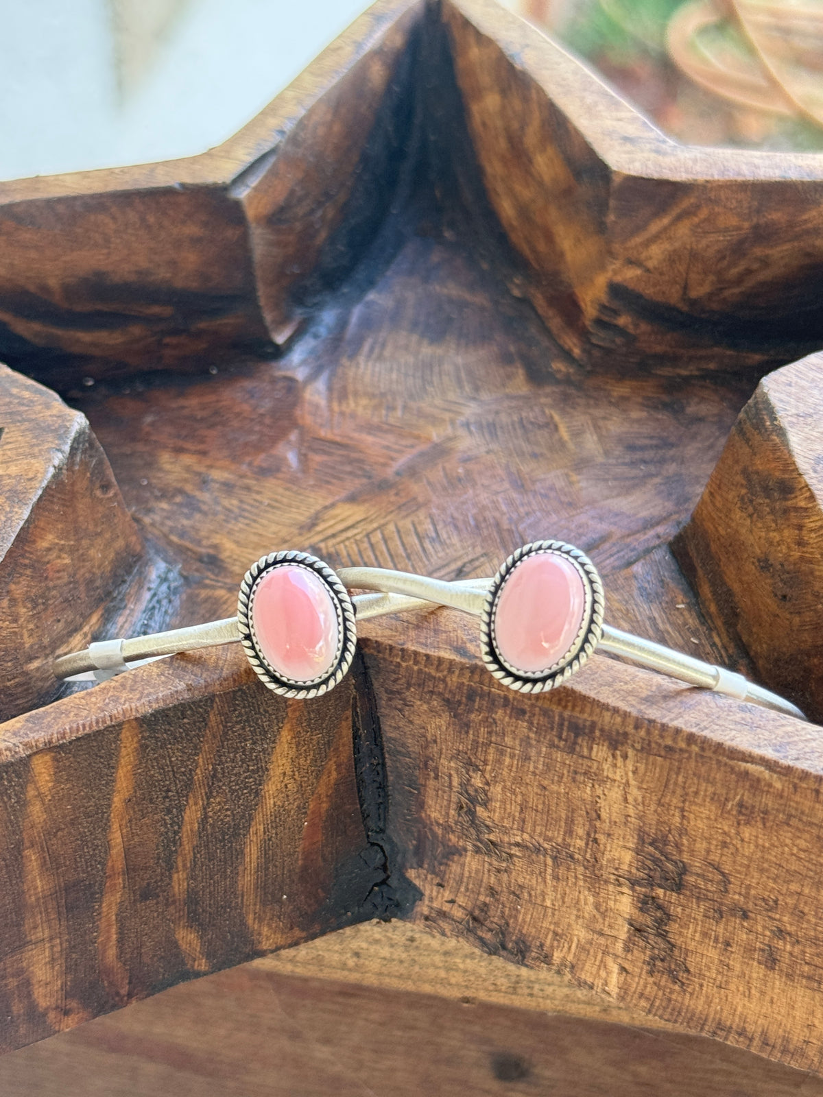 Pink Conch Cuff
