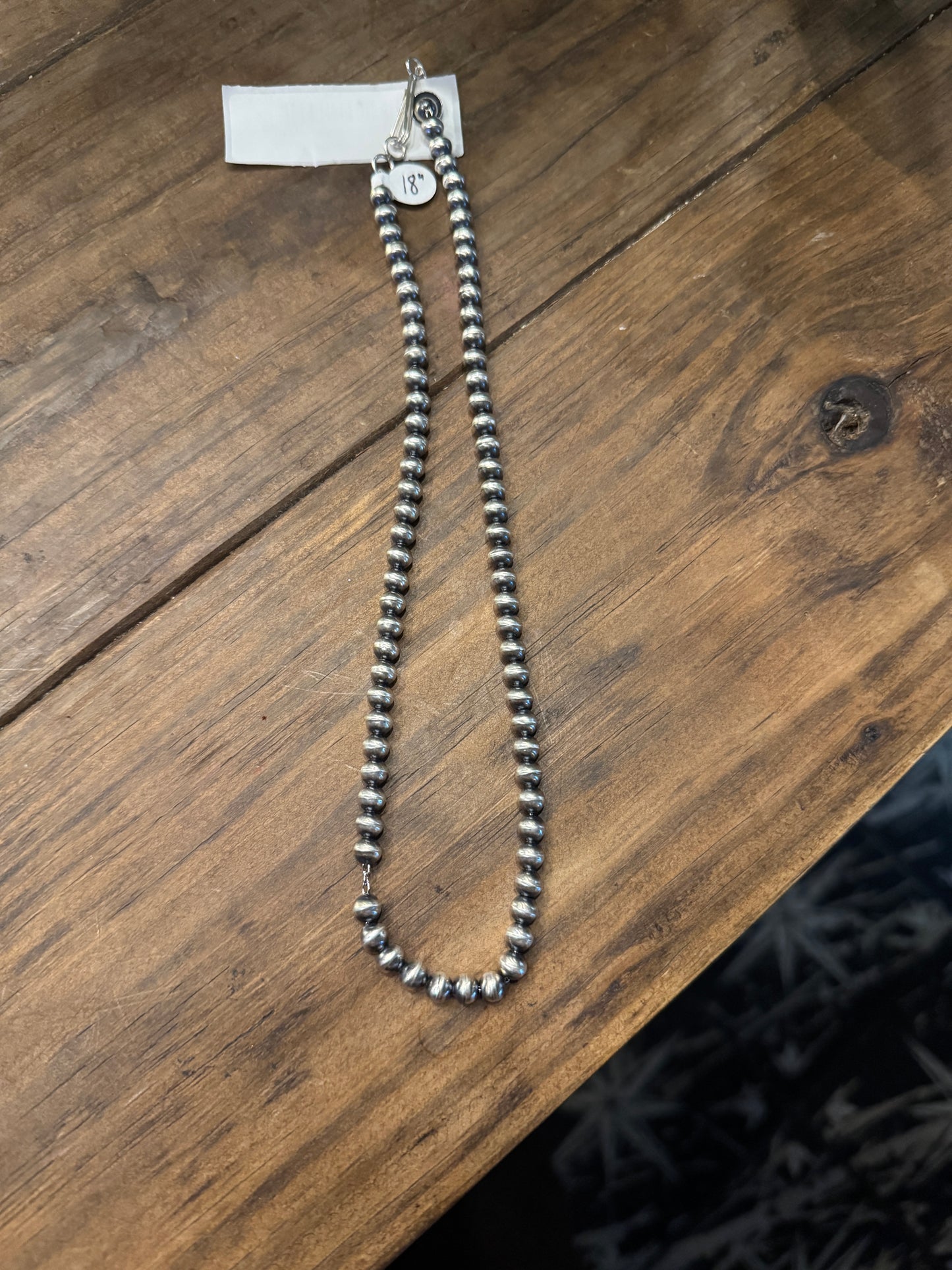 Handmade Navajo Pearls Bryannen Halwood 6mm 18